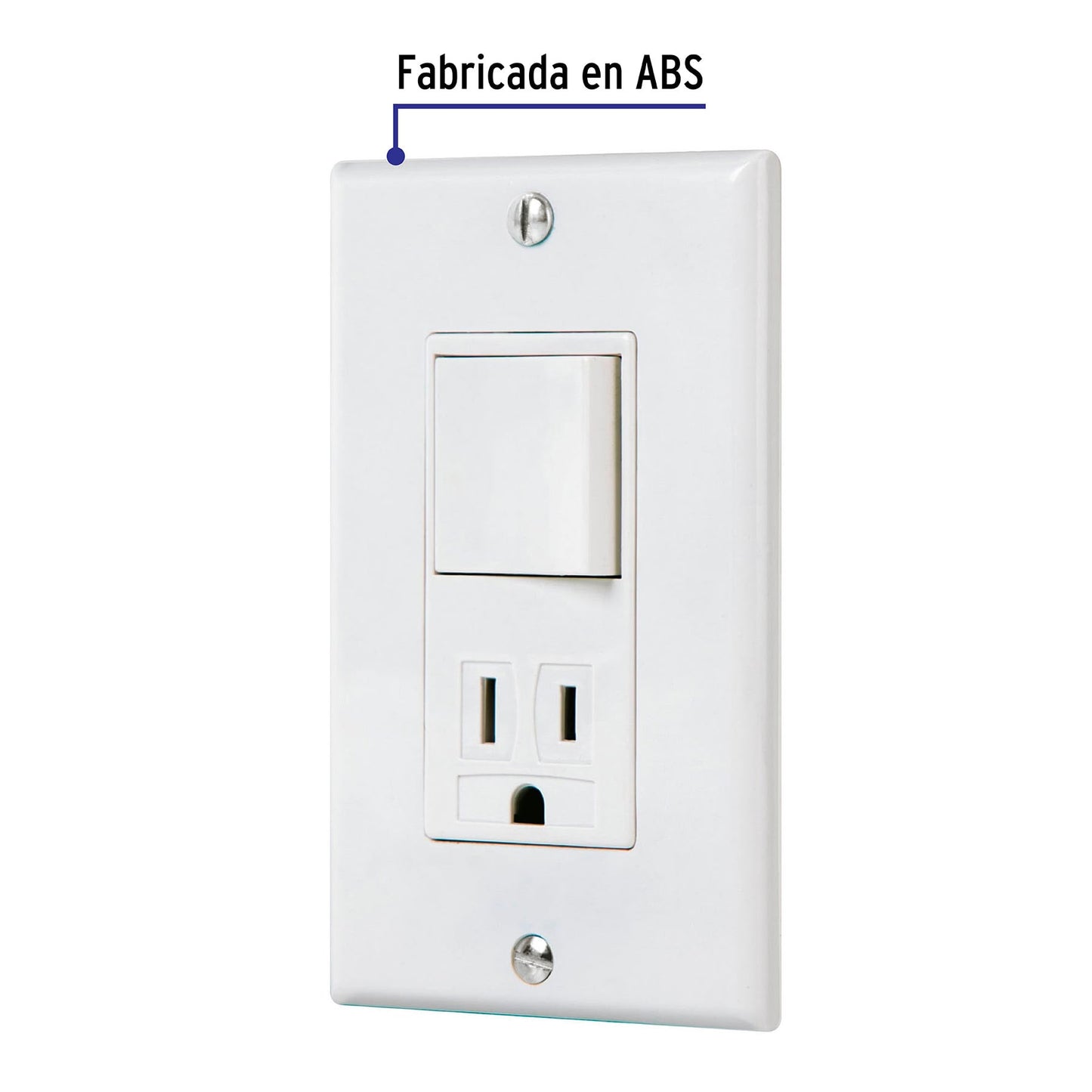 Placa armada contacto e interruptor Classic