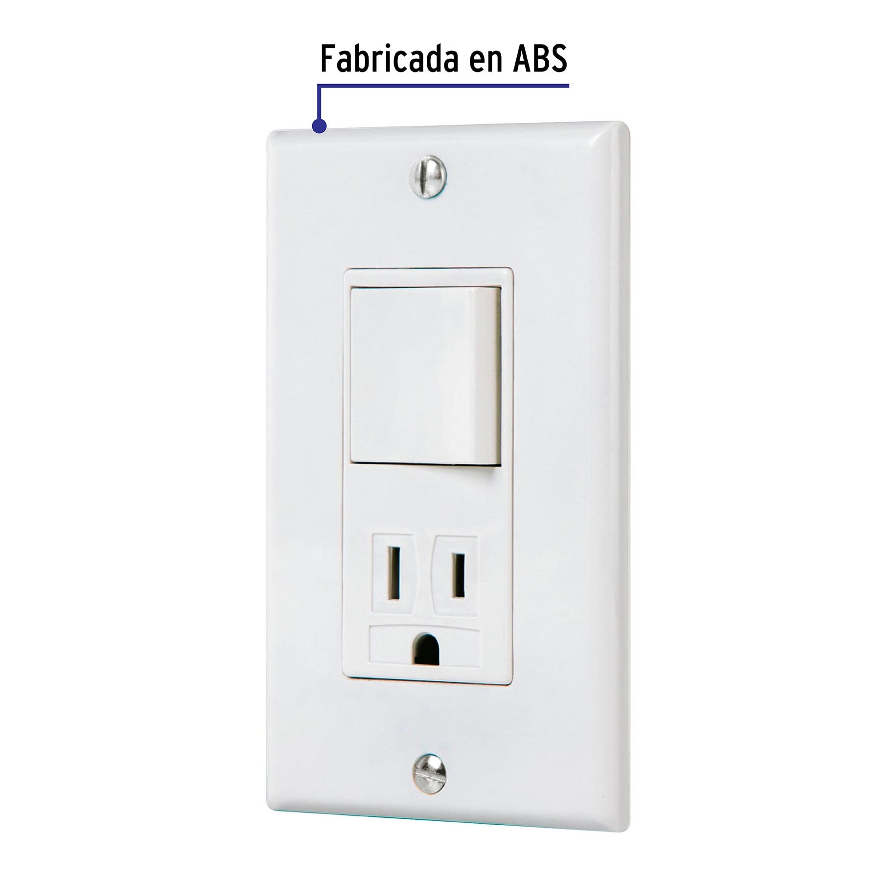 Placa armada contacto e interruptor Classic