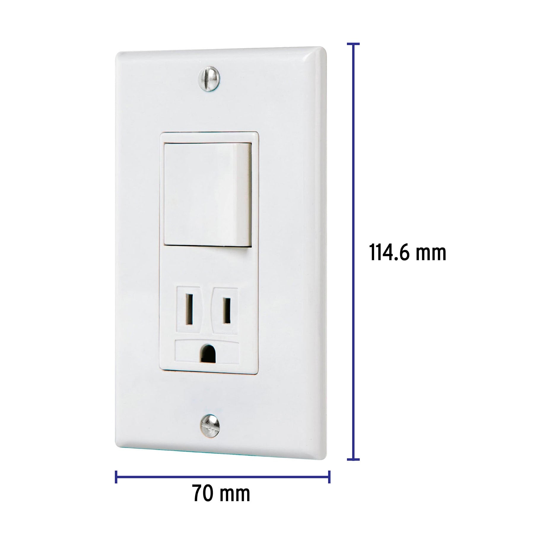 Placa armada contacto e interruptor Classic