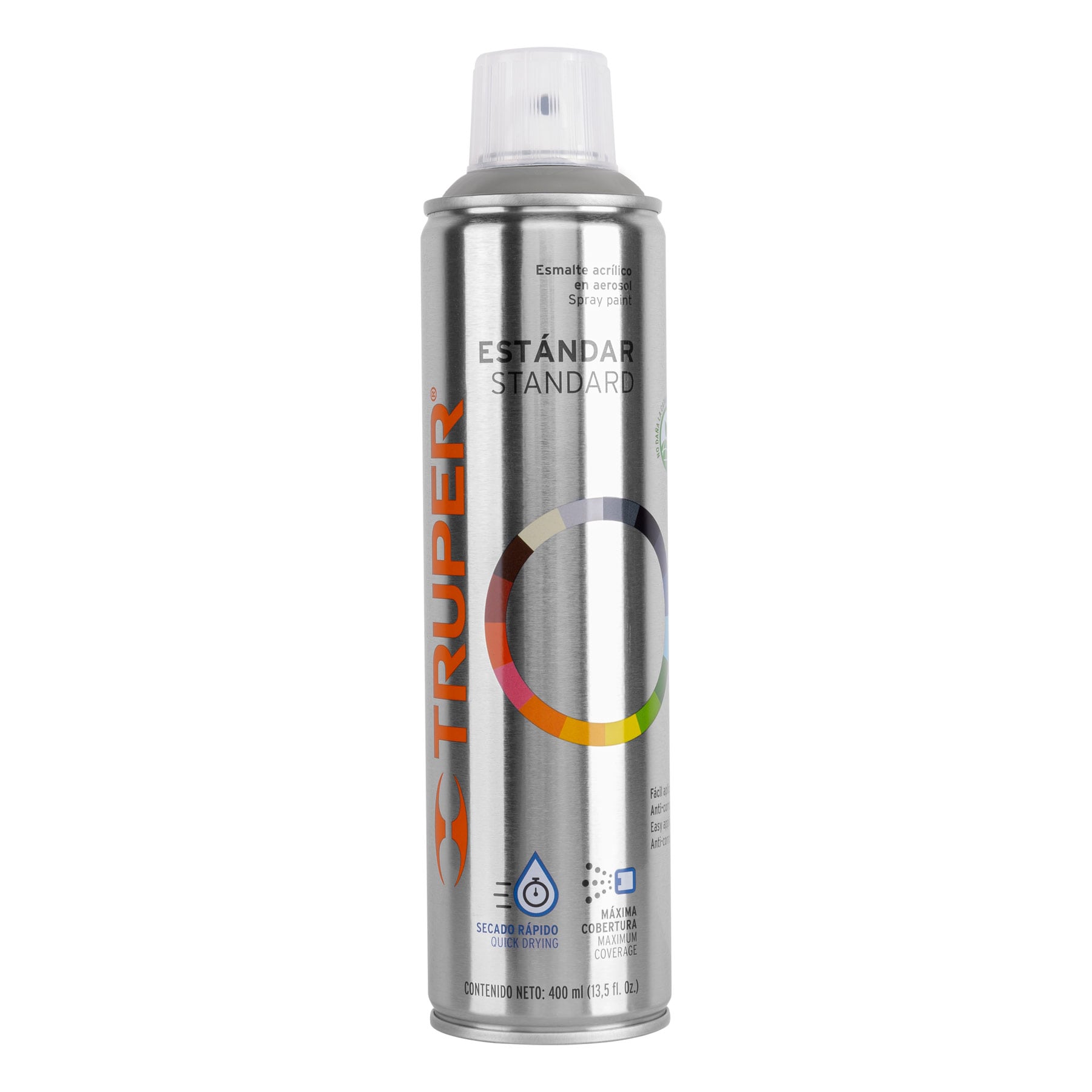 Pintura (Esmalte acrílico) en aerosol, gris claro