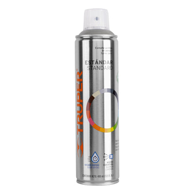 Pintura (Esmalte acrílico) en aerosol, gris claro