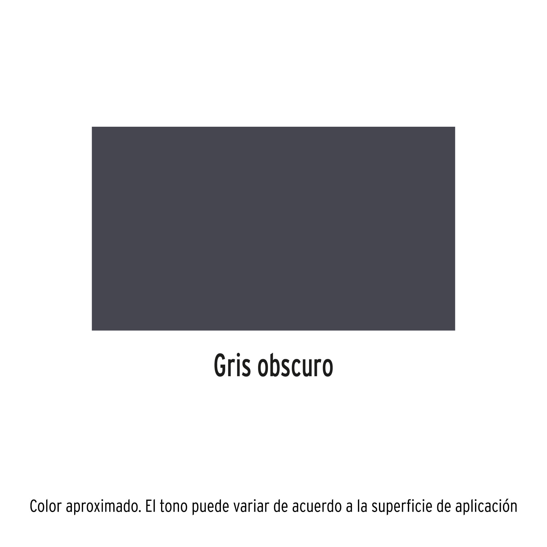 Pintura (Esmalte acrílico) en aerosol, gris obscuro, Pretul