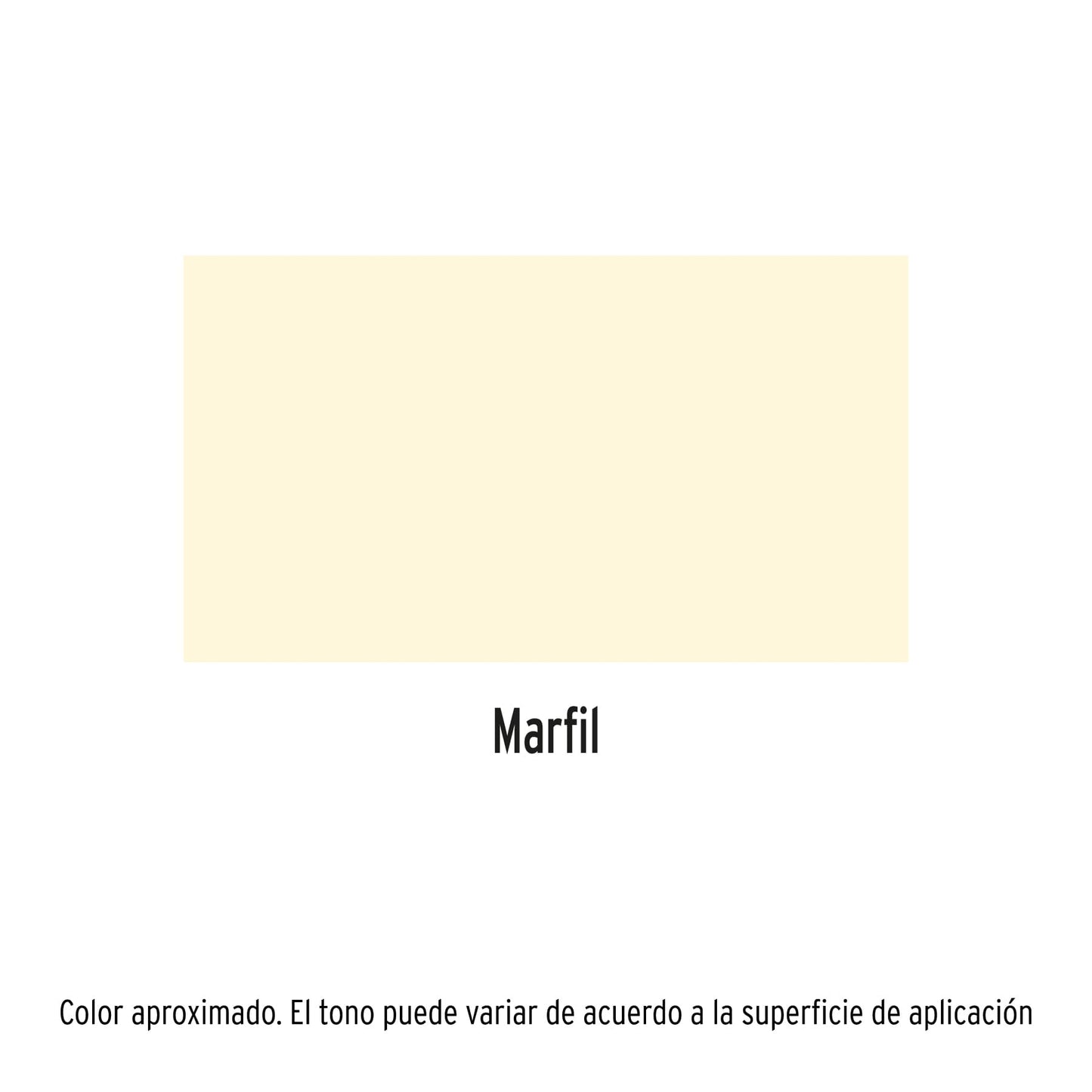 Pintura (Esmalte acrílico) en aerosol, marfil