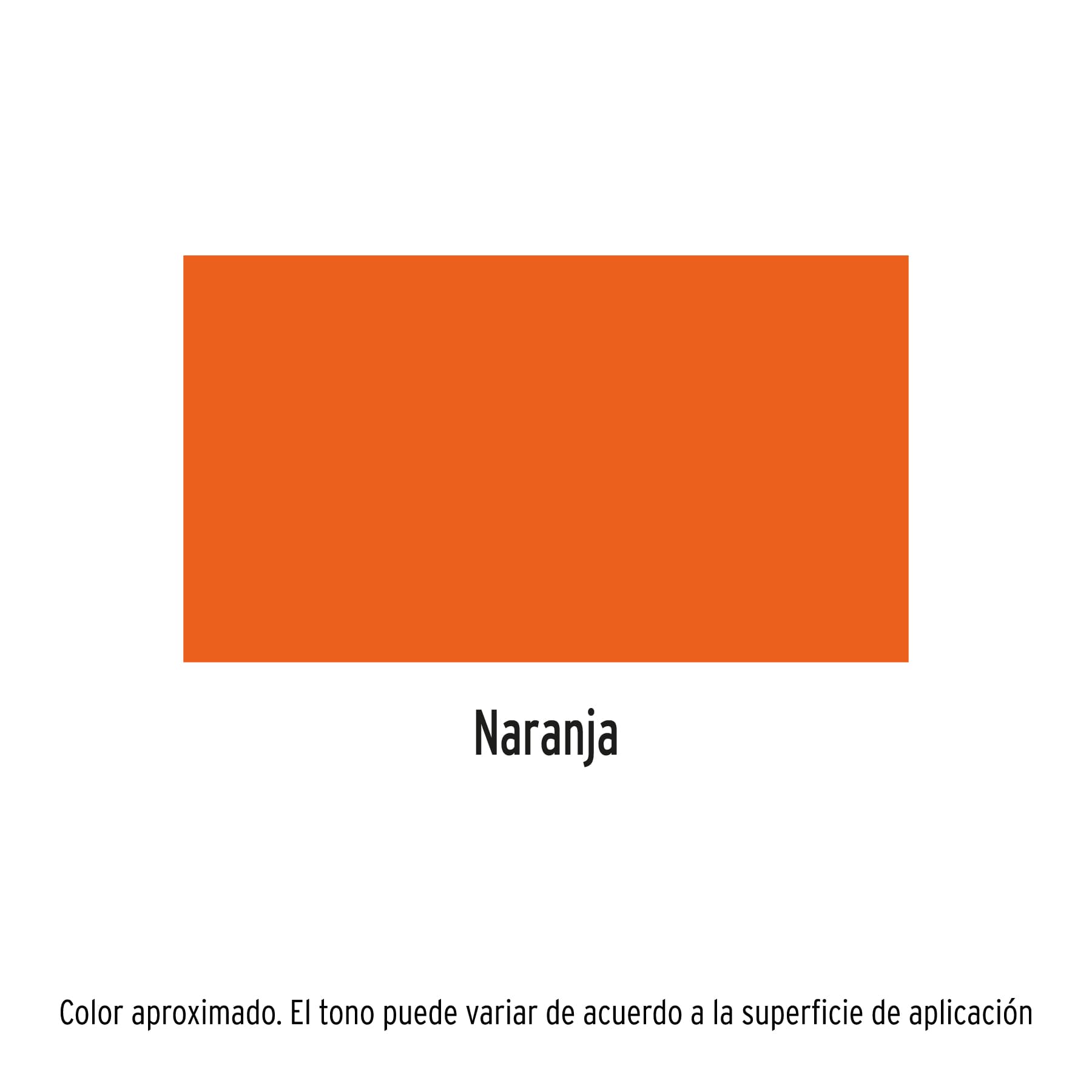 Pintura (Esmalte acrílico) en aerosol, naranja