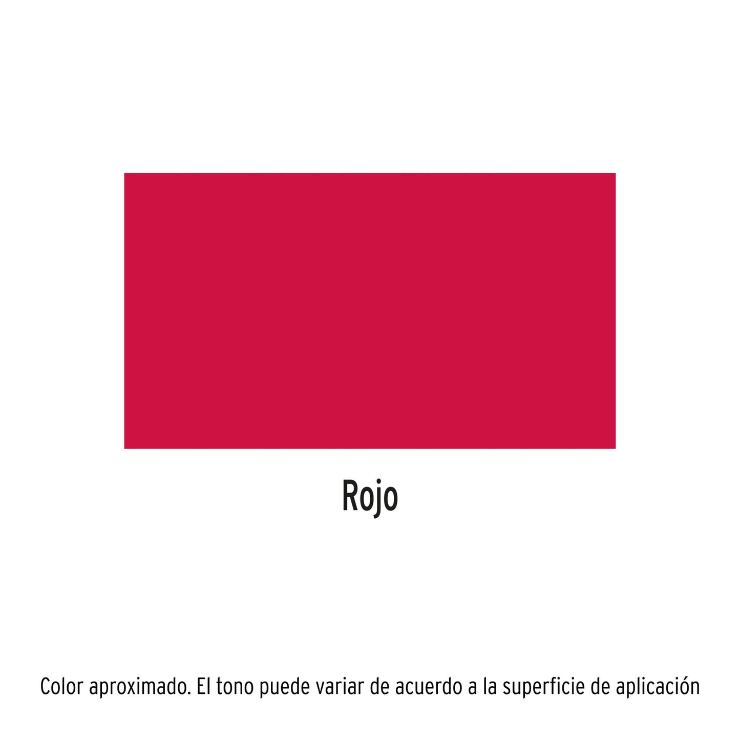 Pintura (Esmalte acrílico) en aerosol, rojo