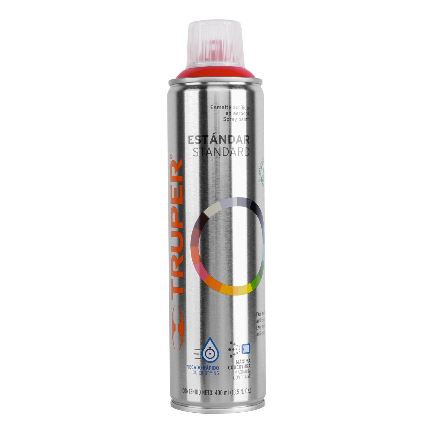 Pintura (Esmalte acrílico) en aerosol, rojo seguridad