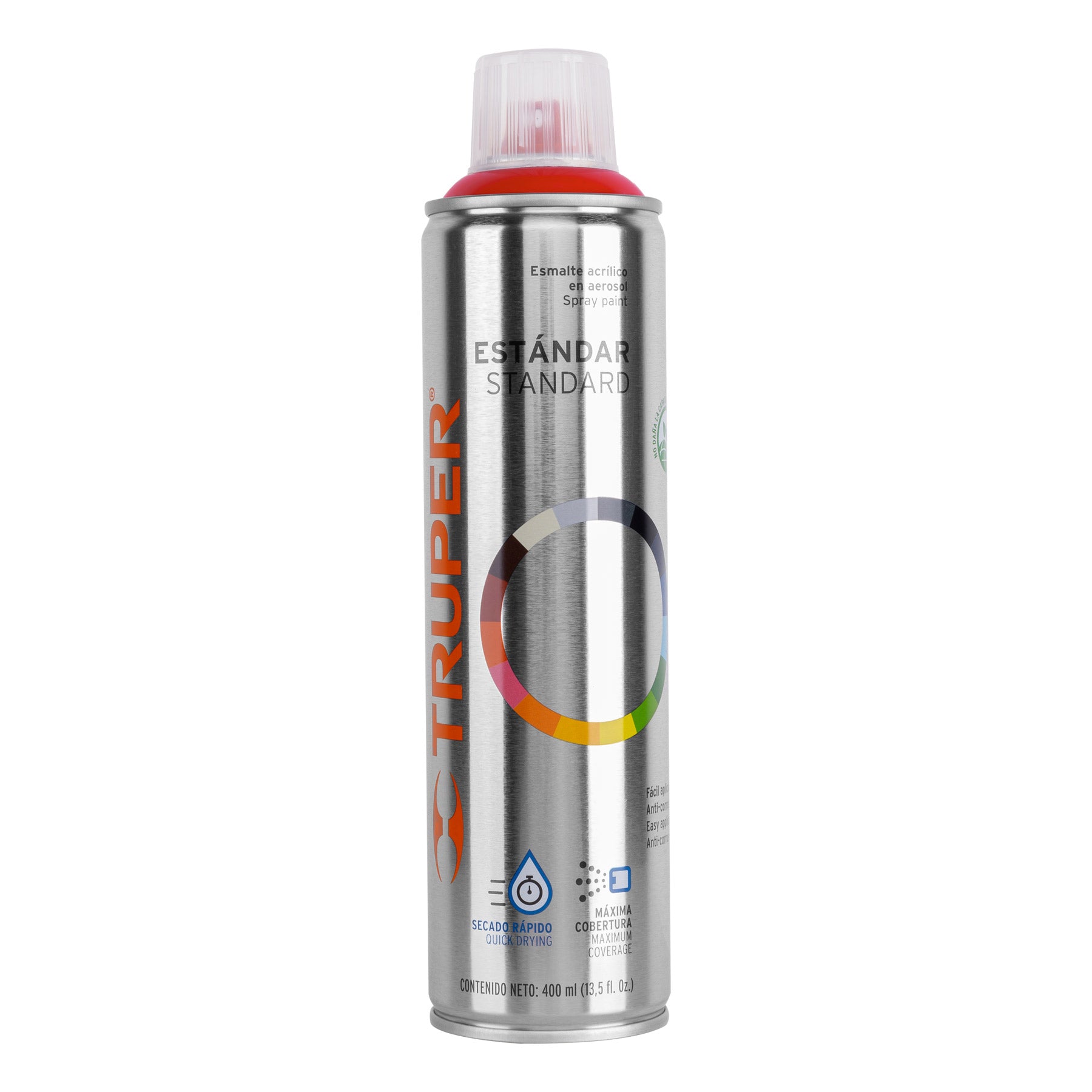 Pintura (Esmalte acrílico) en aerosol, rojo seguridad
