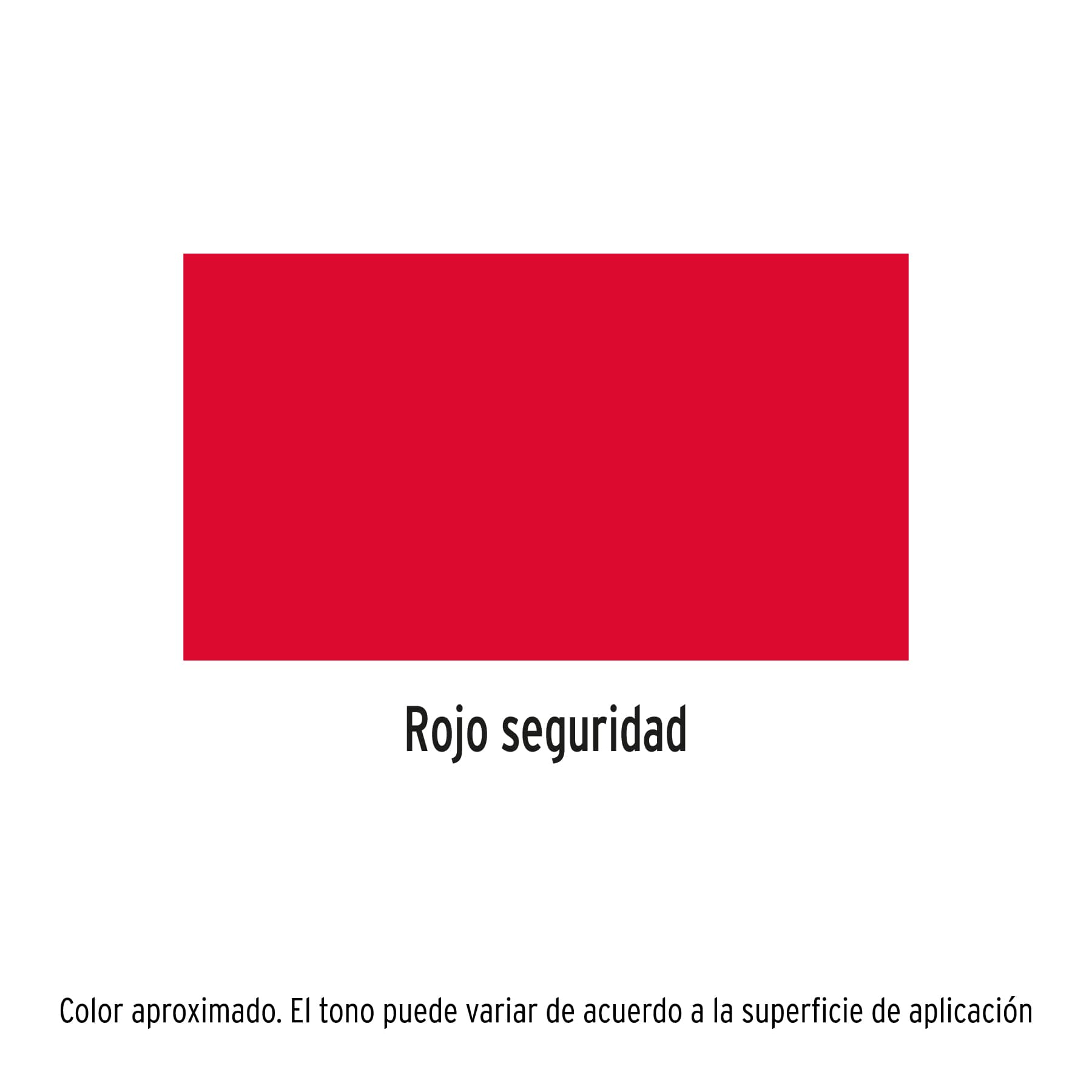 Pintura (Esmalte acrílico) en aerosol, rojo seguridad