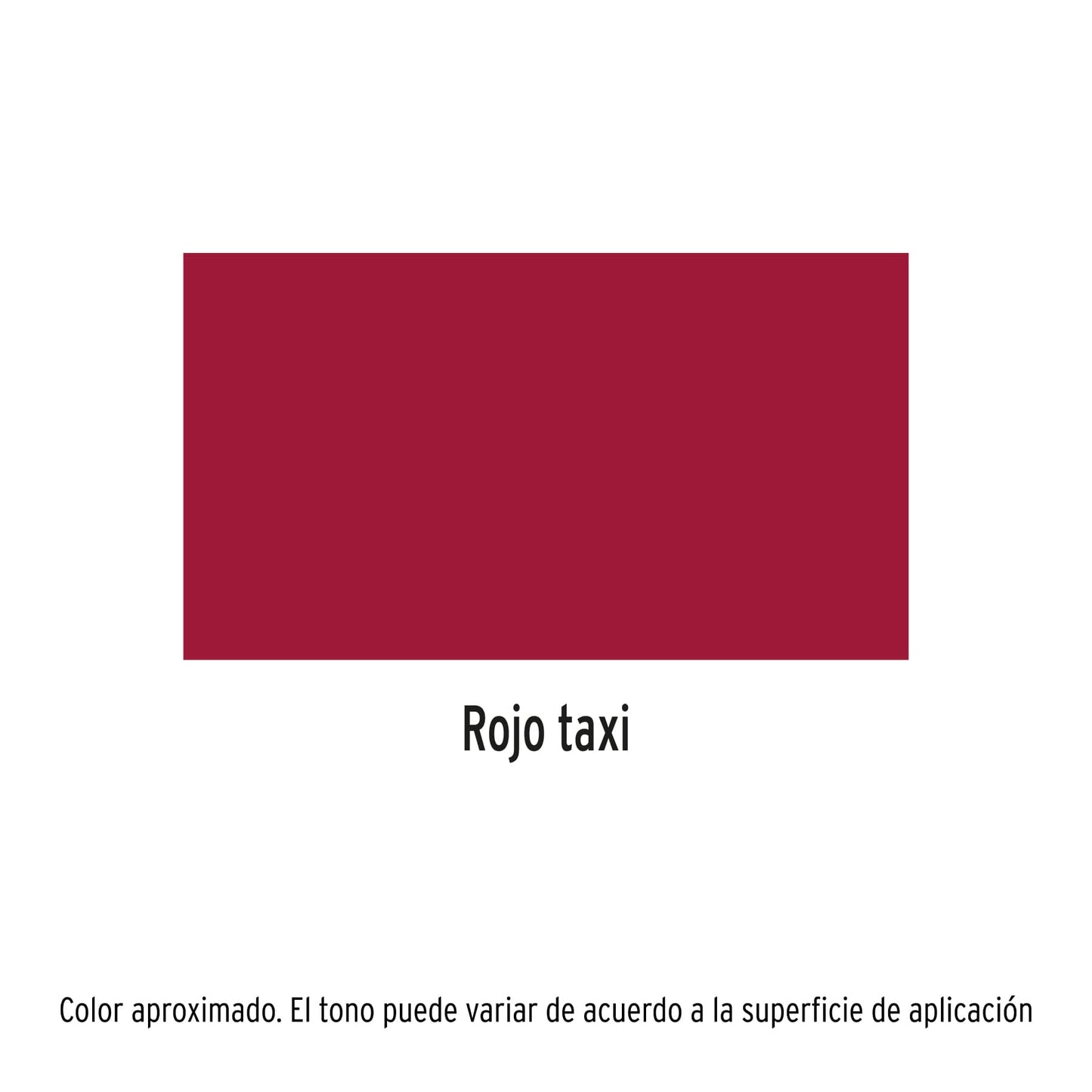Pintura (Esmalte acrílico) en aerosol, rojo taxi