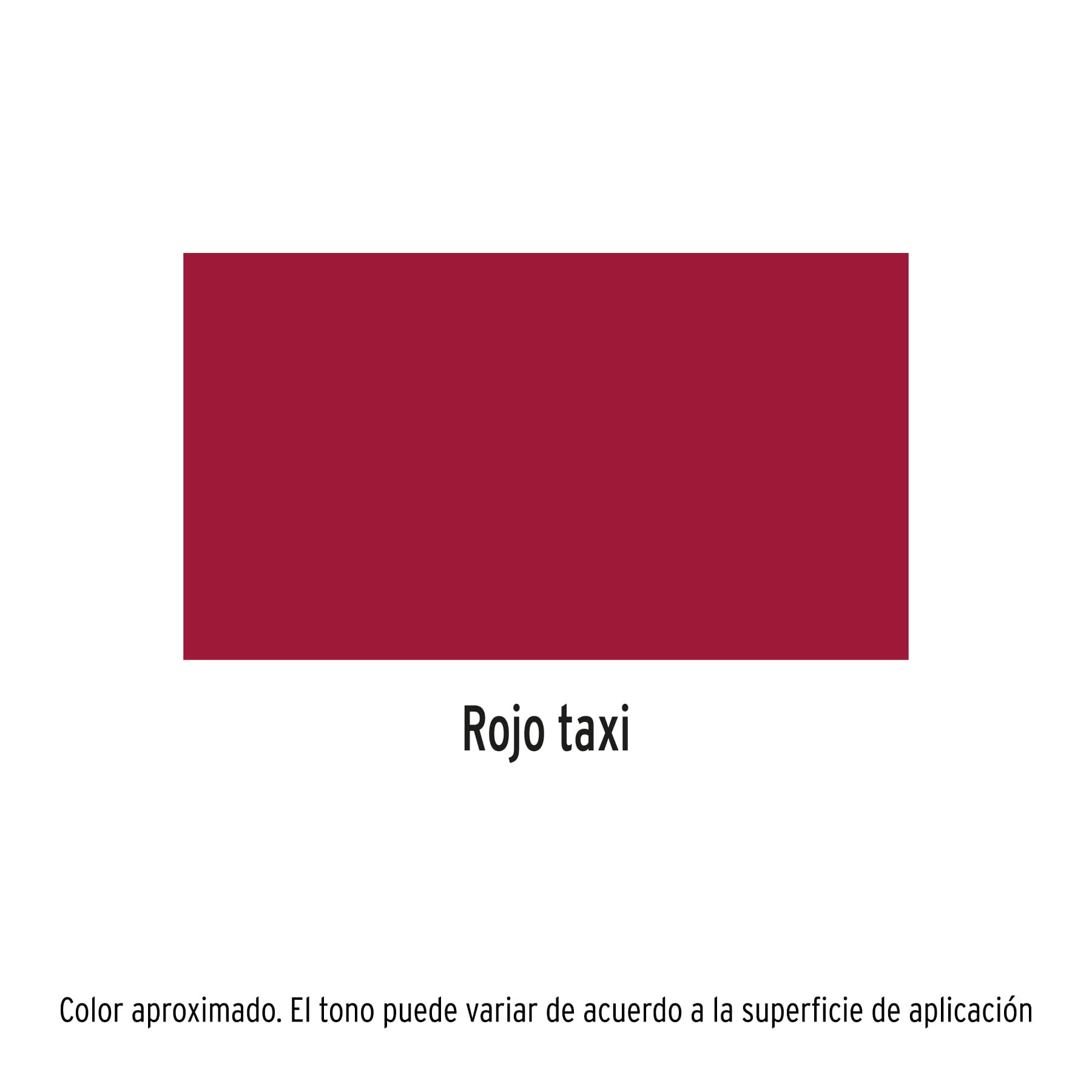 Pintura (Esmalte acrílico) en aerosol, rojo taxi