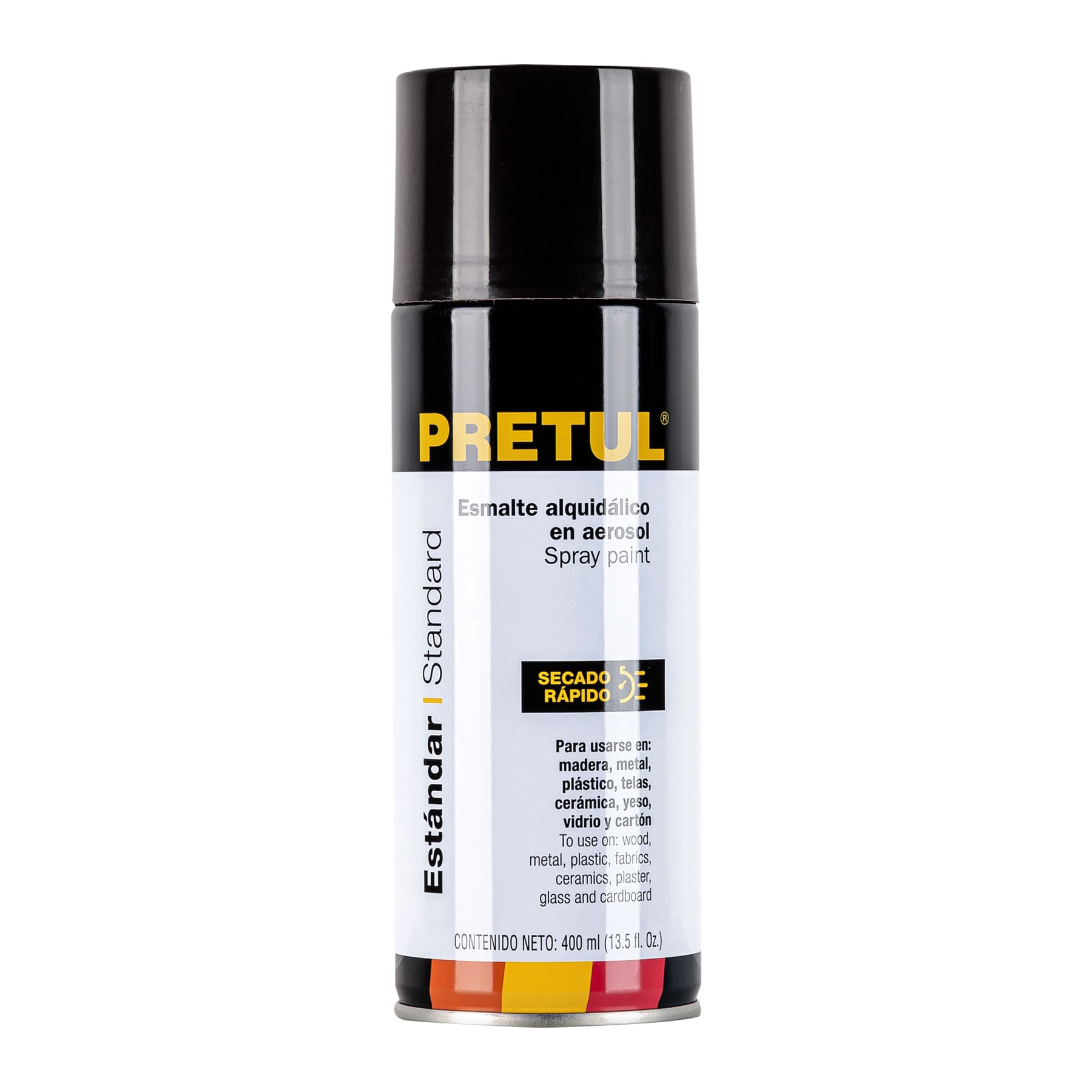 Pintura (Esmalte acrílico) en aerosol, tabaco, Pretul
