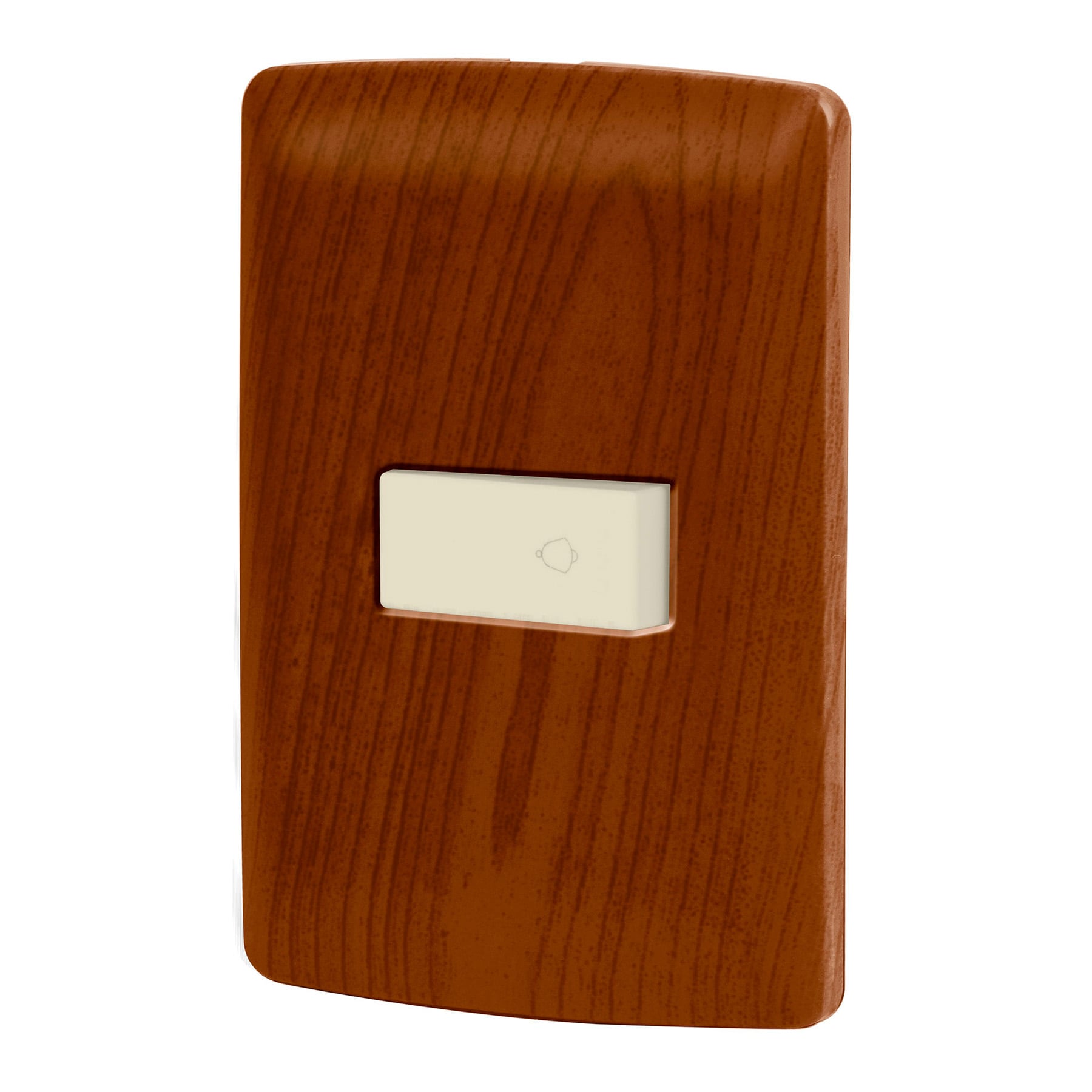 Placa armada con timbre madera, línea Italiana
