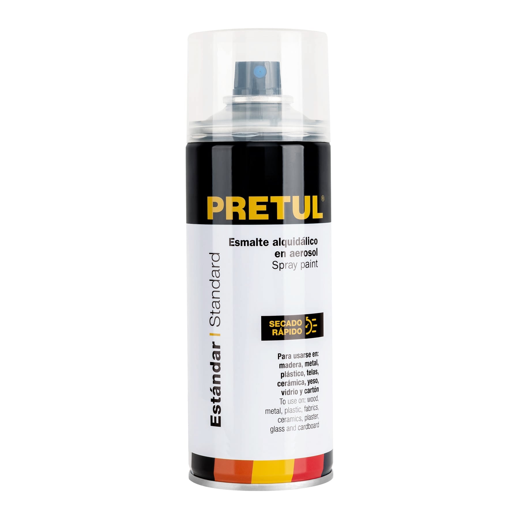 Pintura (Esmalte acrílico) en aerosol, transparente, Pretul