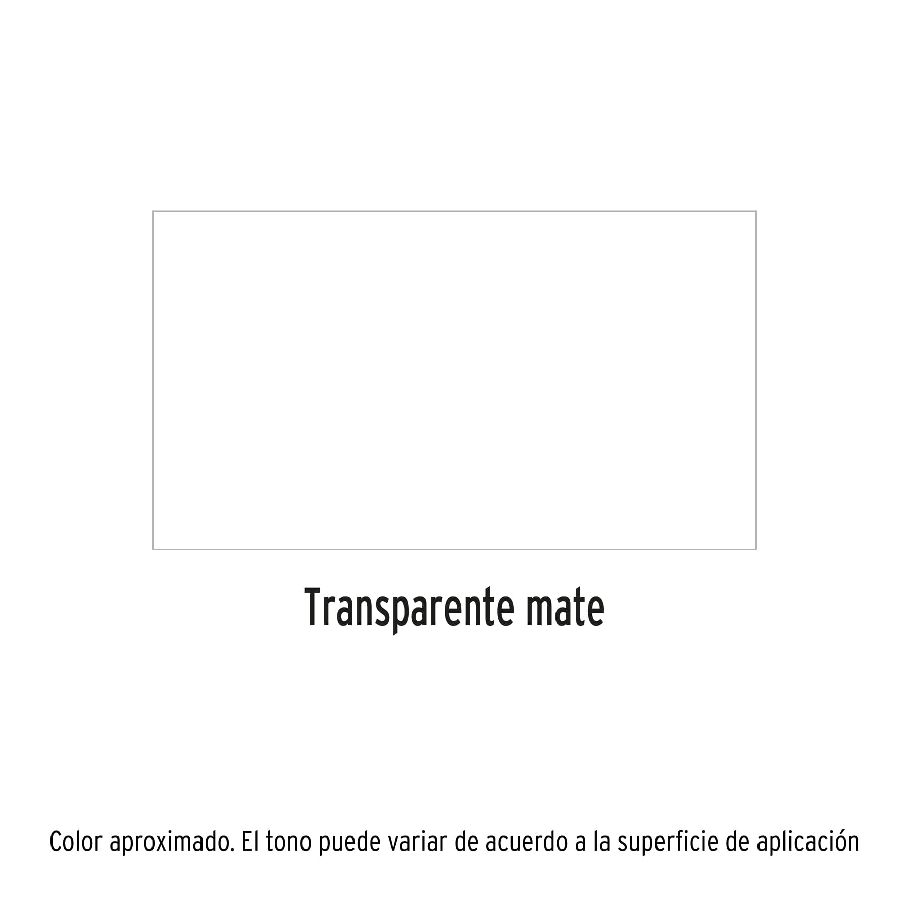 Pintura (Esmalte acrílico) en aerosol, transparente mate
