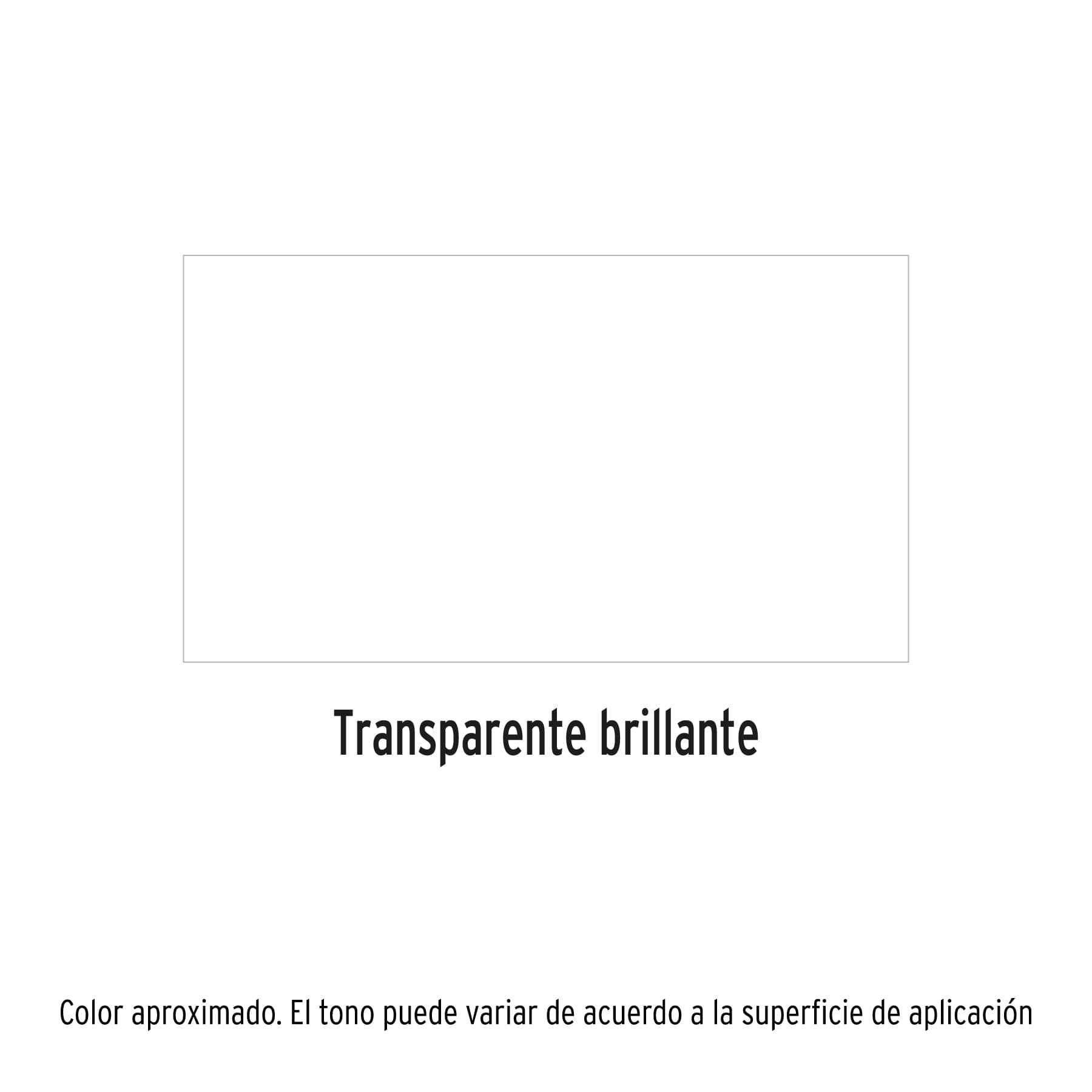 Pintura (Esmalte acrílico) en aerosol, transparente