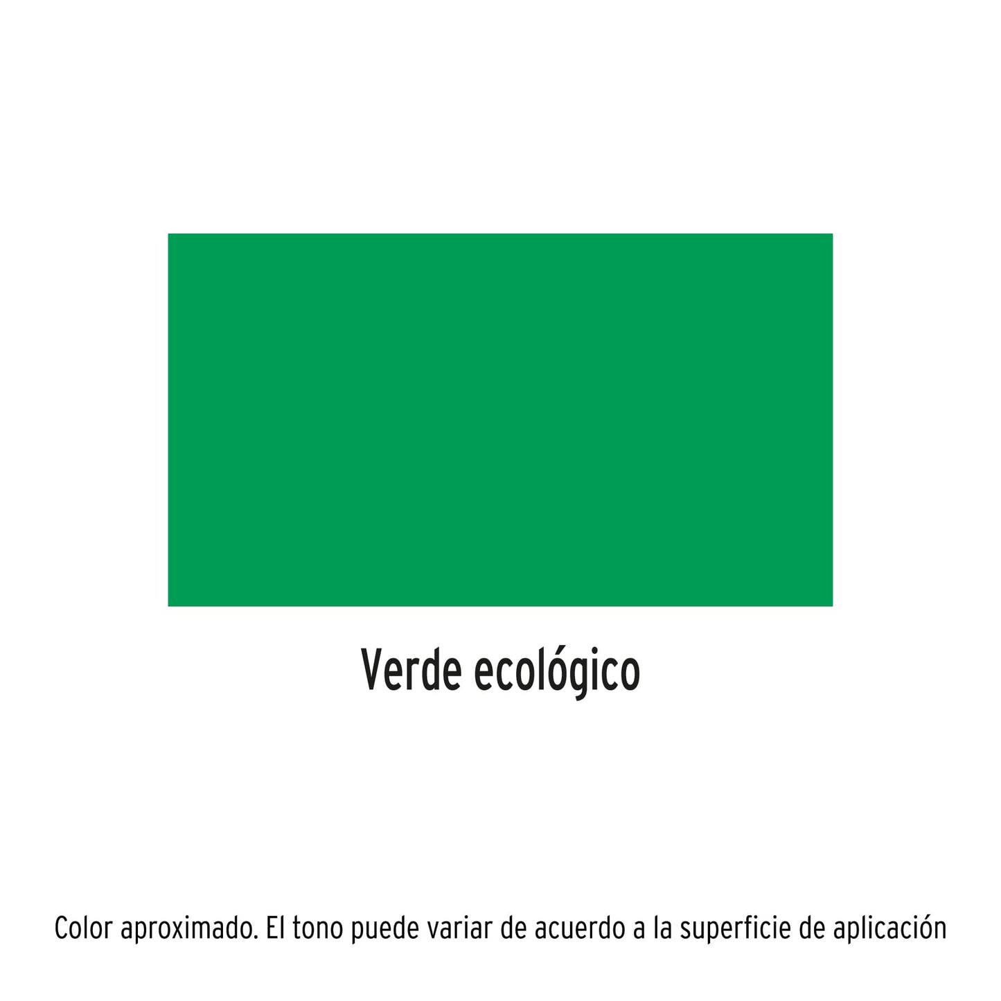 Pintura (Esmalte acrílico) en aerosol, verde ecológico