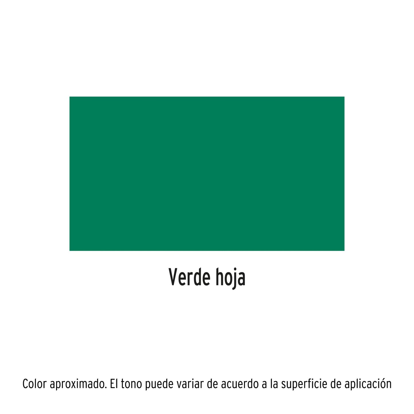 Pintura (Esmalte acrílico) en aerosol, verde hoja