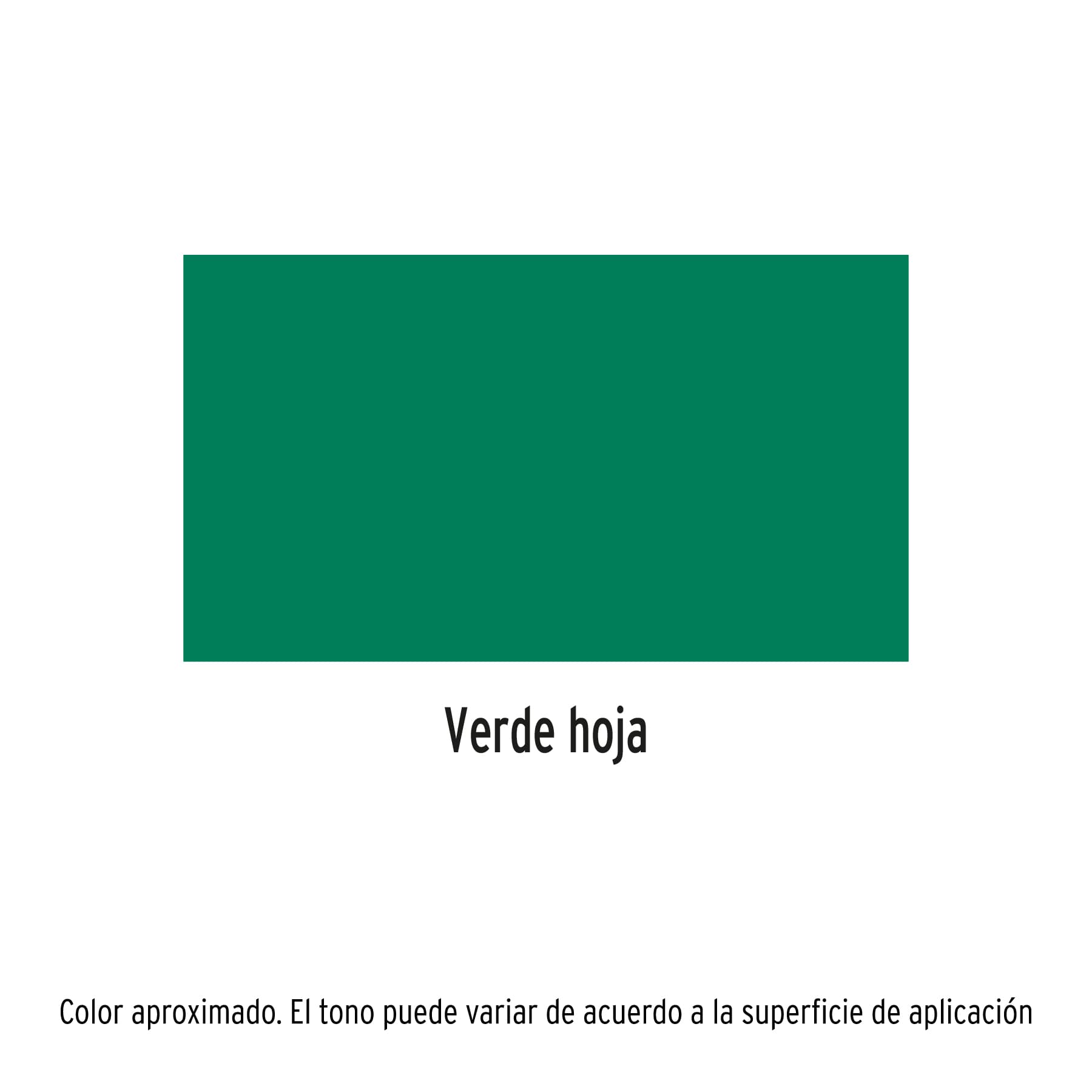 Pintura (Esmalte acrílico) en aerosol, verde hoja