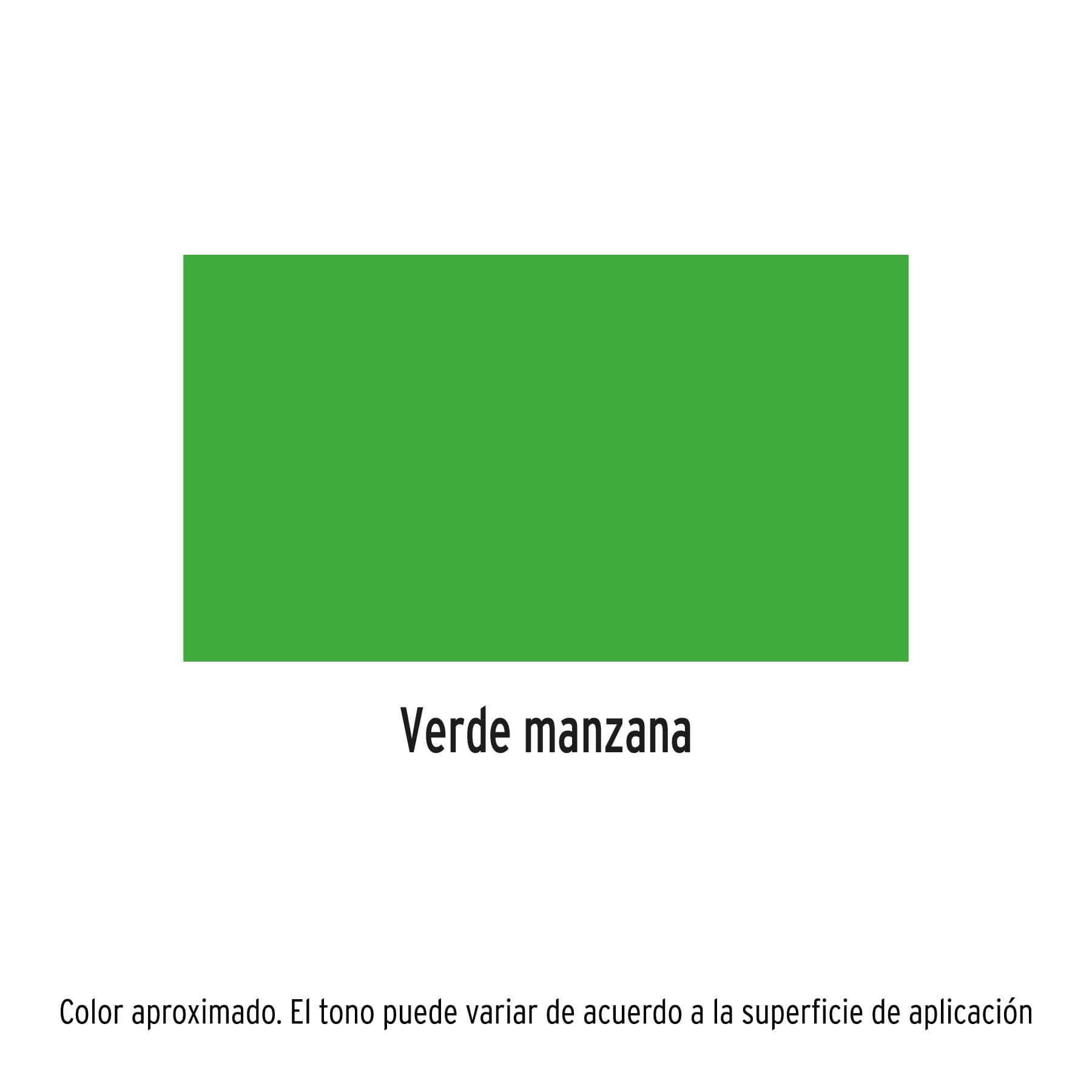 Pintura (Esmalte acrílico) en aerosol, verde manzana
