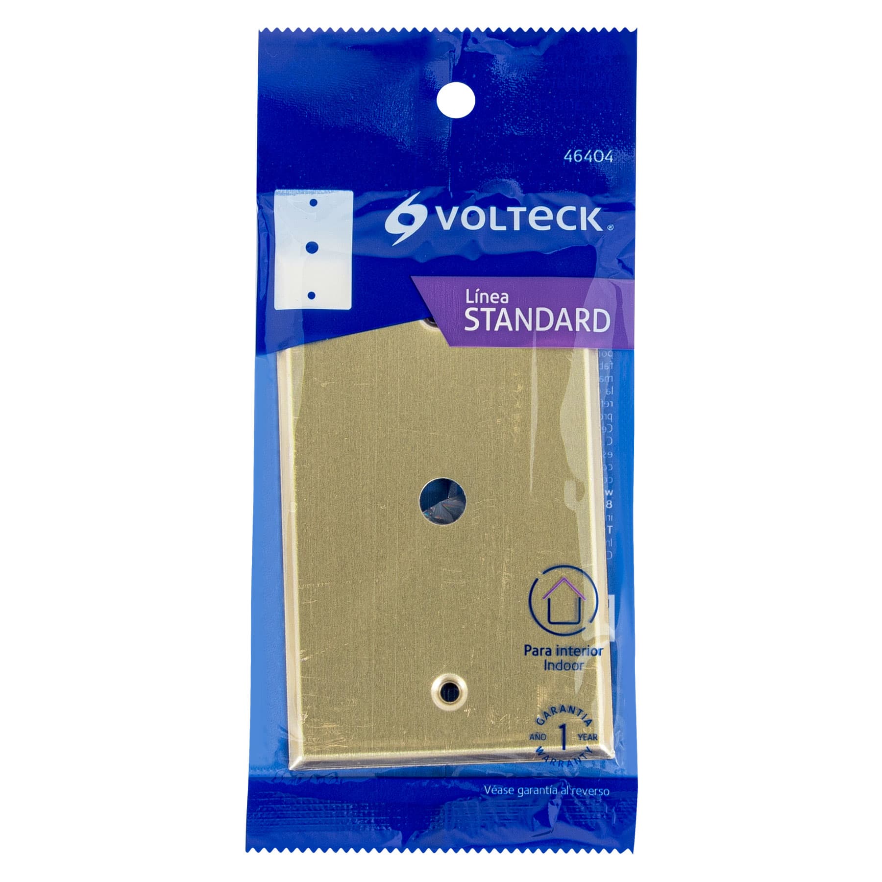 Placa pasacable de aluminio, línea Standard