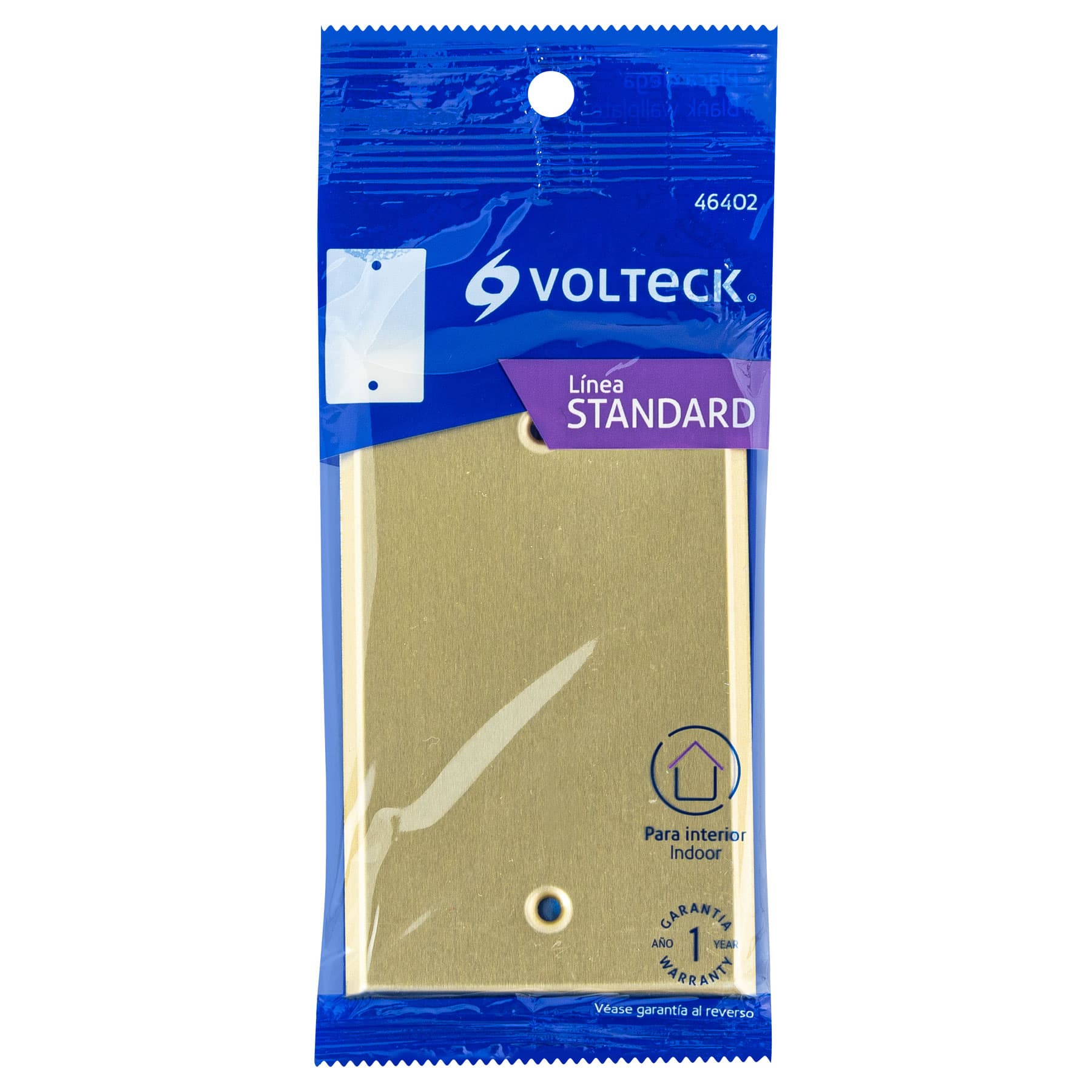 Placa ciega, de aluminio, línea Standard