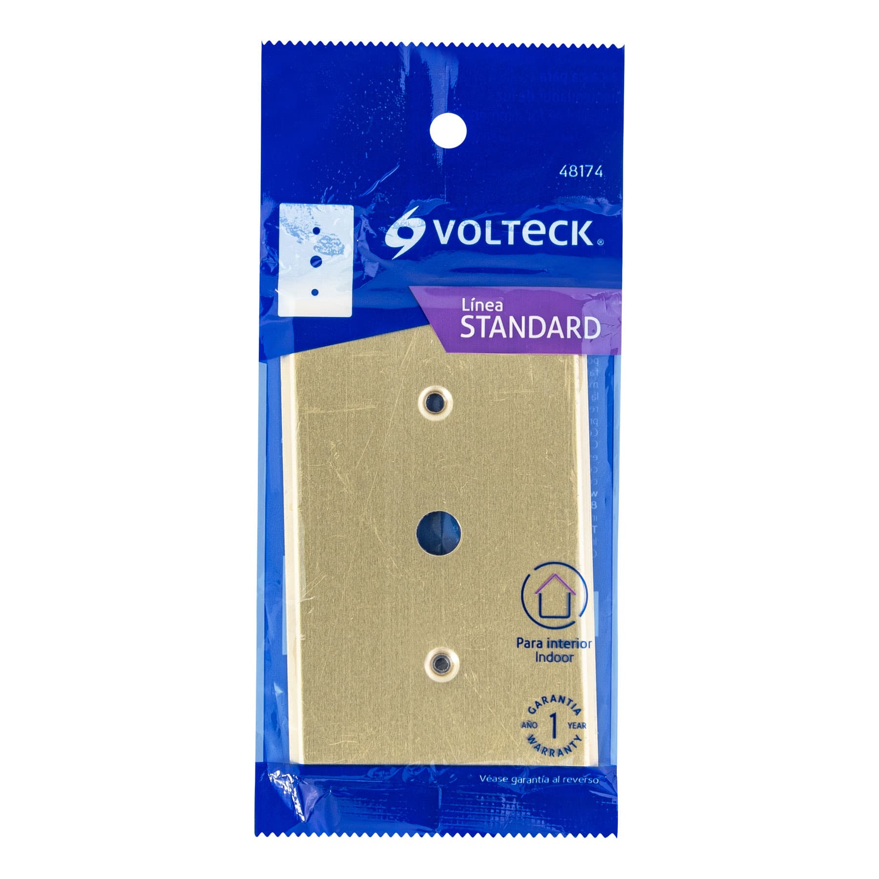Placa para atenuador, de aluminio, línea Standard
