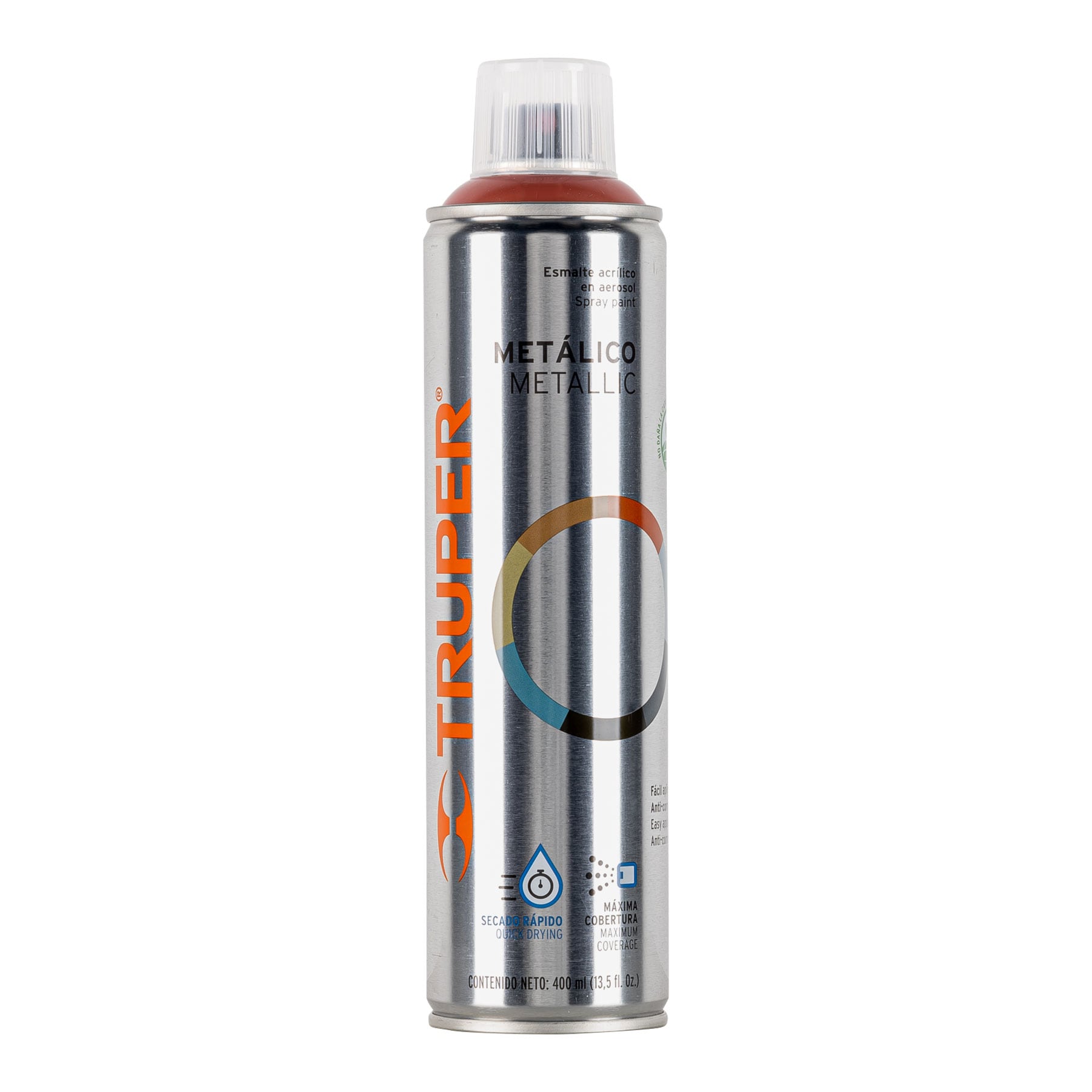 Pintura (Esmalte acrílico) en aerosol, metálica, cobre