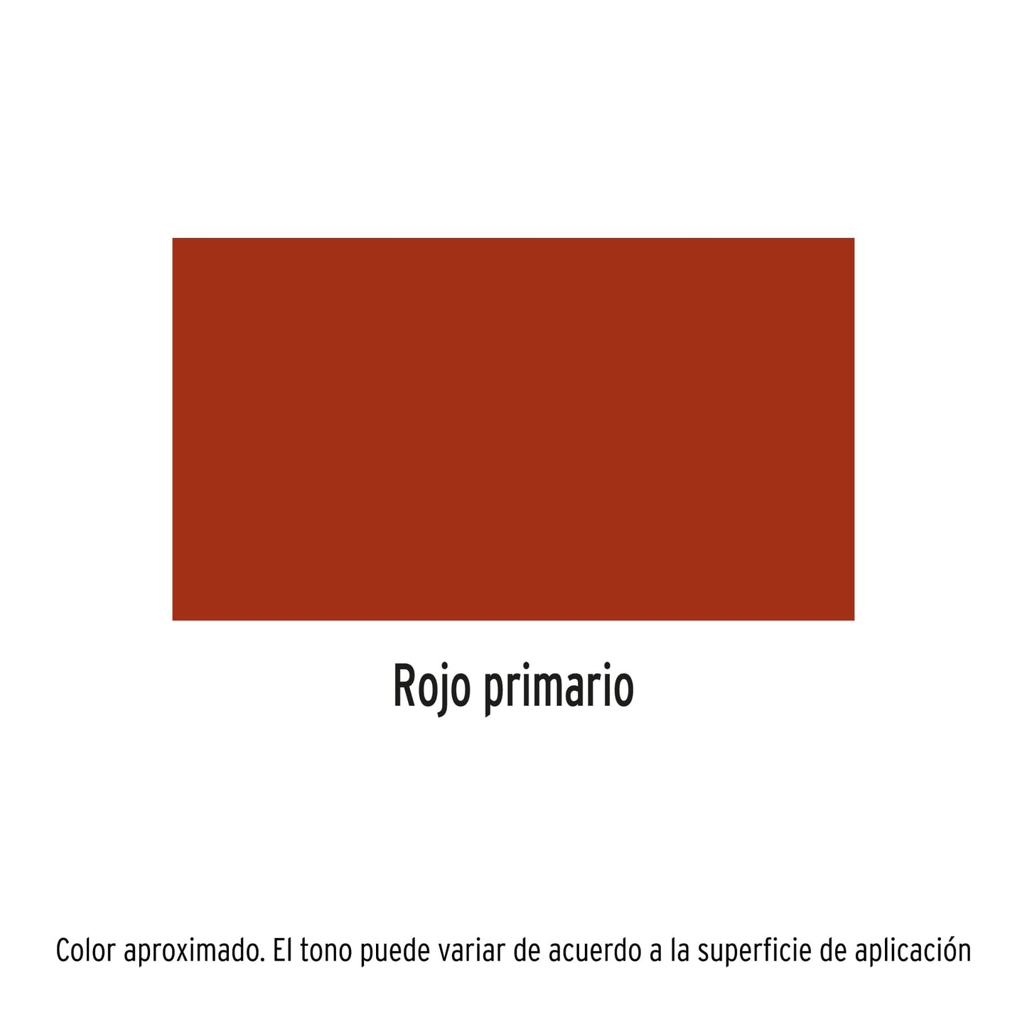 Pintura (Esmalte acrílico) en aerosol, rojo primario