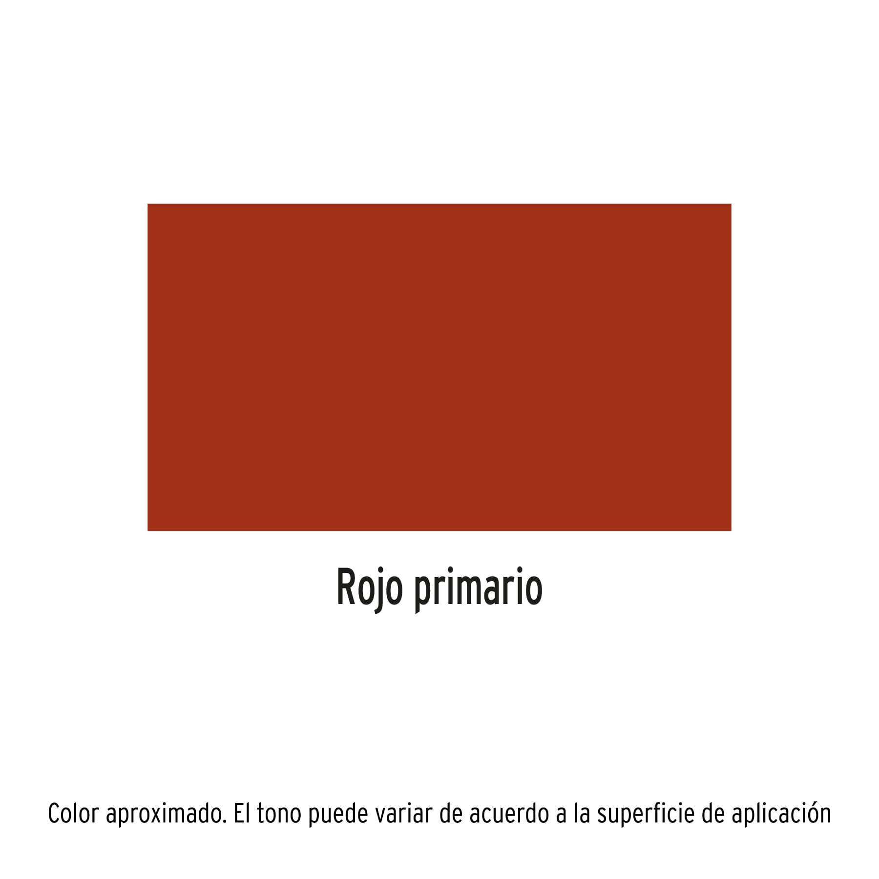 Pintura (Esmalte acrílico) en aerosol, rojo primario