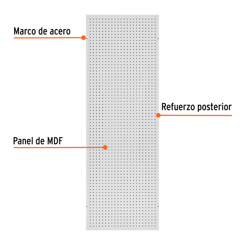 Panel perfocel 60 x 180 cm