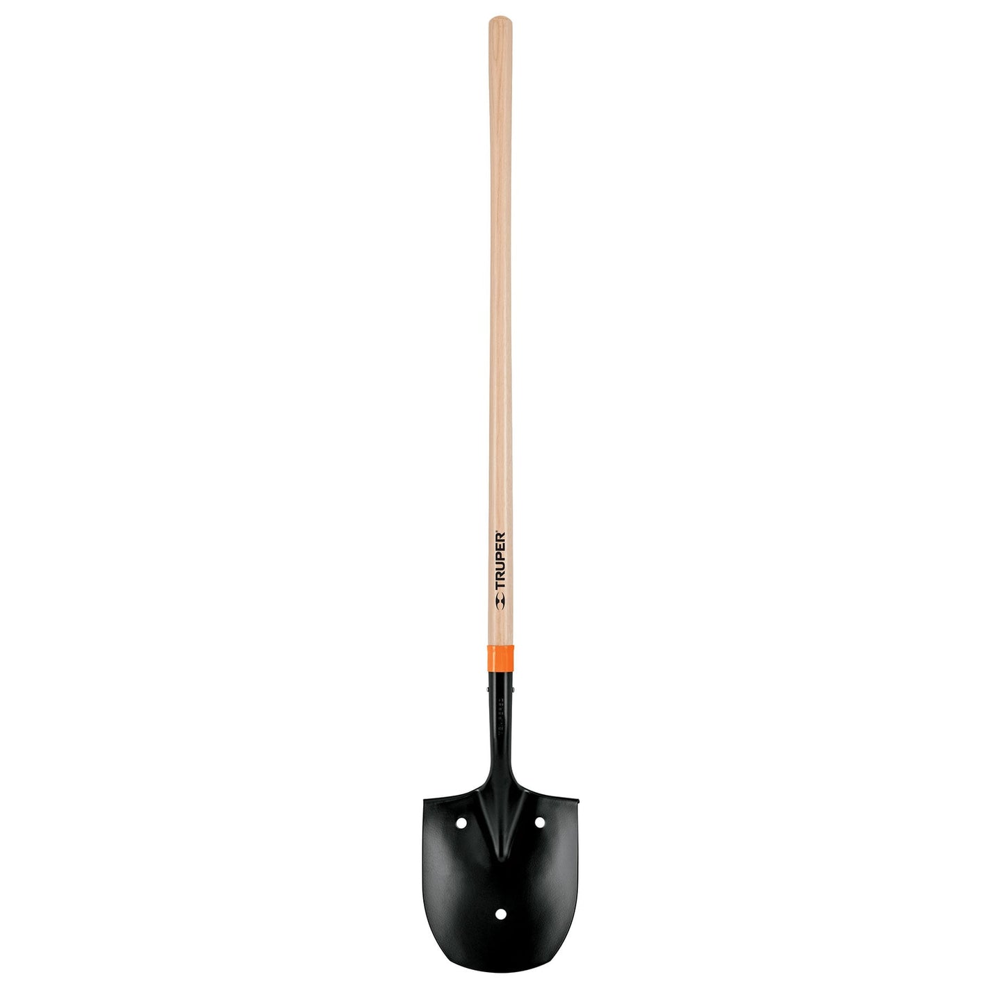 Pala irrigación, arrocera, 3 perforaciones, mango largo