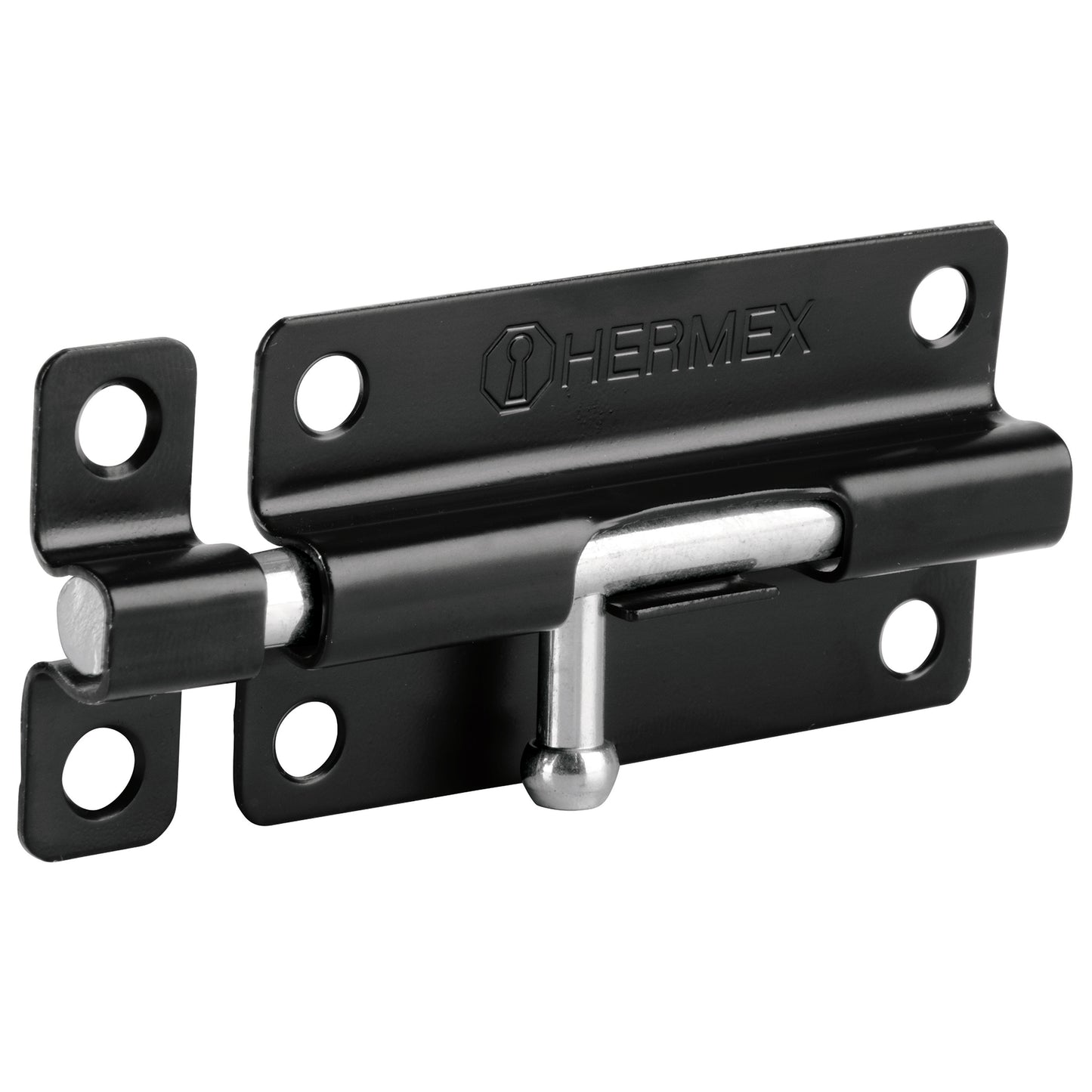 Pasador de acero negro, 4", Hermex Basic