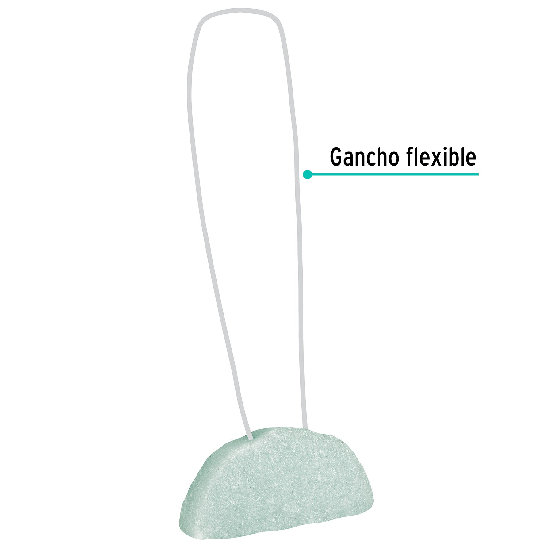 Pastilla desodorante para sanitario, aroma herbal