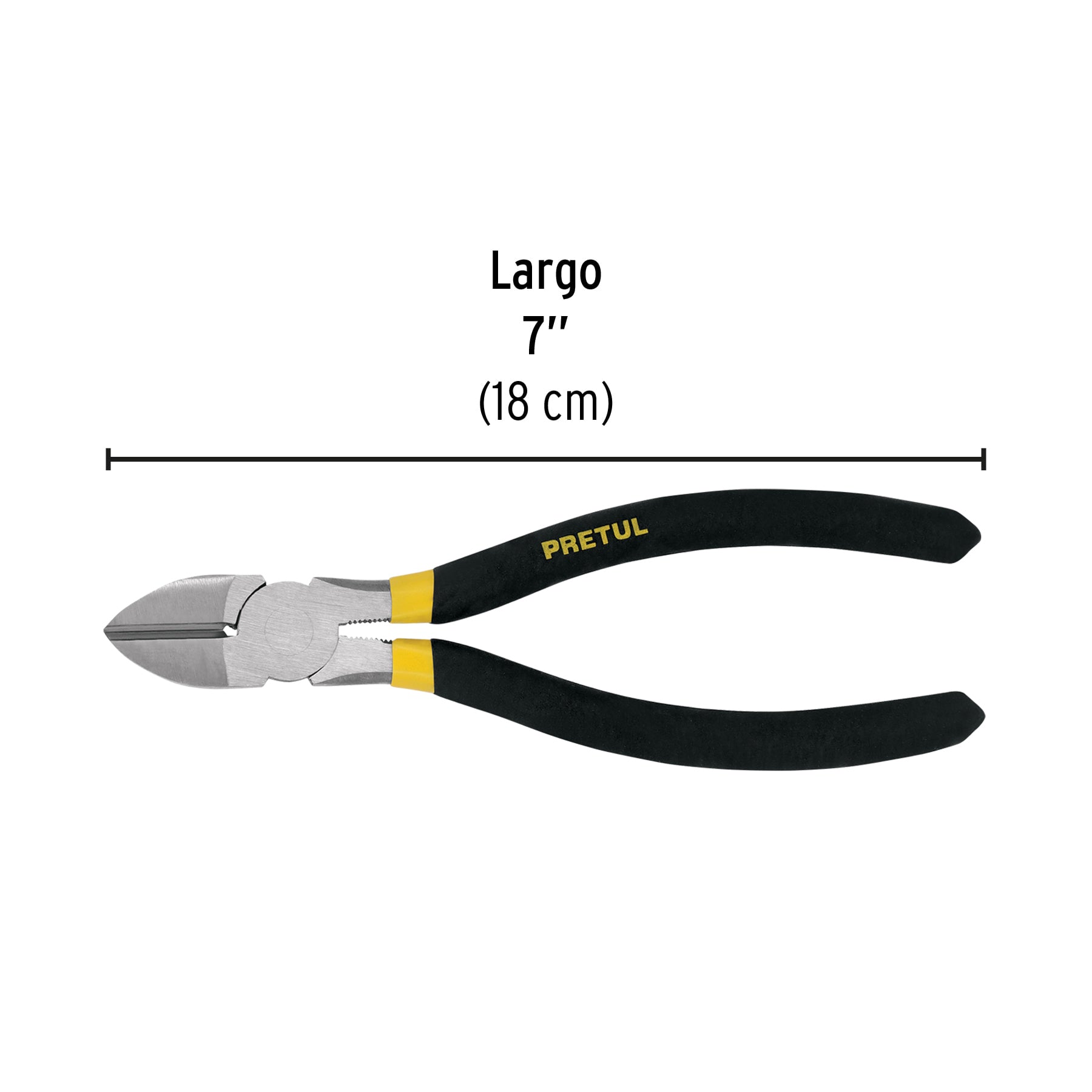 Pinza de corte diagonal 7", pretul