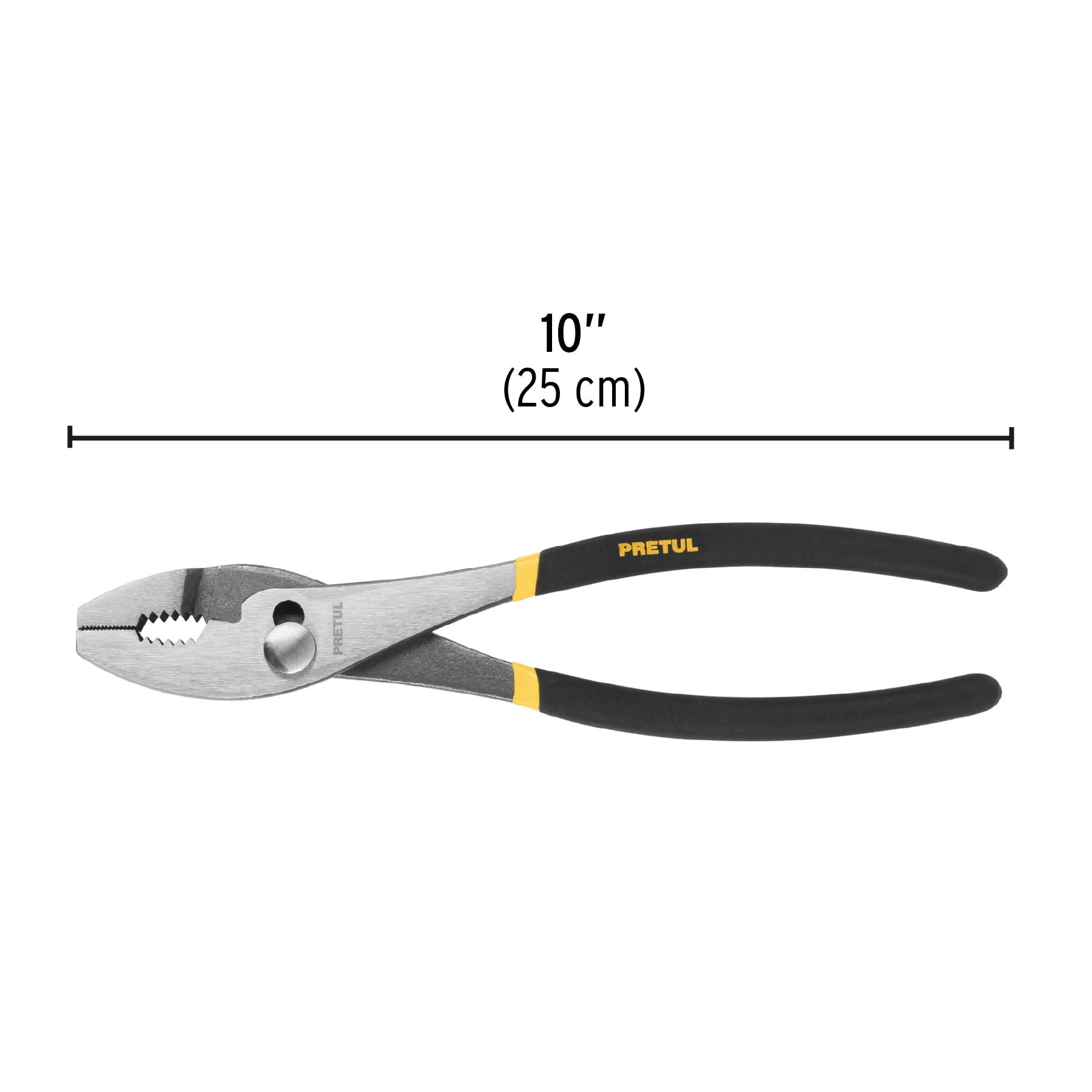 Pinza de chofer 10' mango de vinil, Pretul