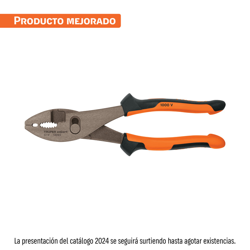 Pinzas de chofer 8", mango comfort grip