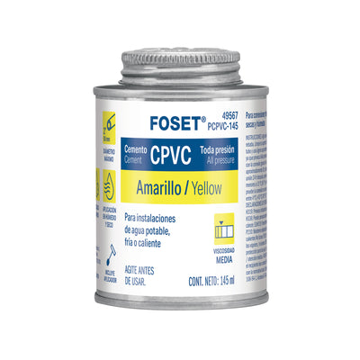 Cemento para CPVC, bote 145 ml