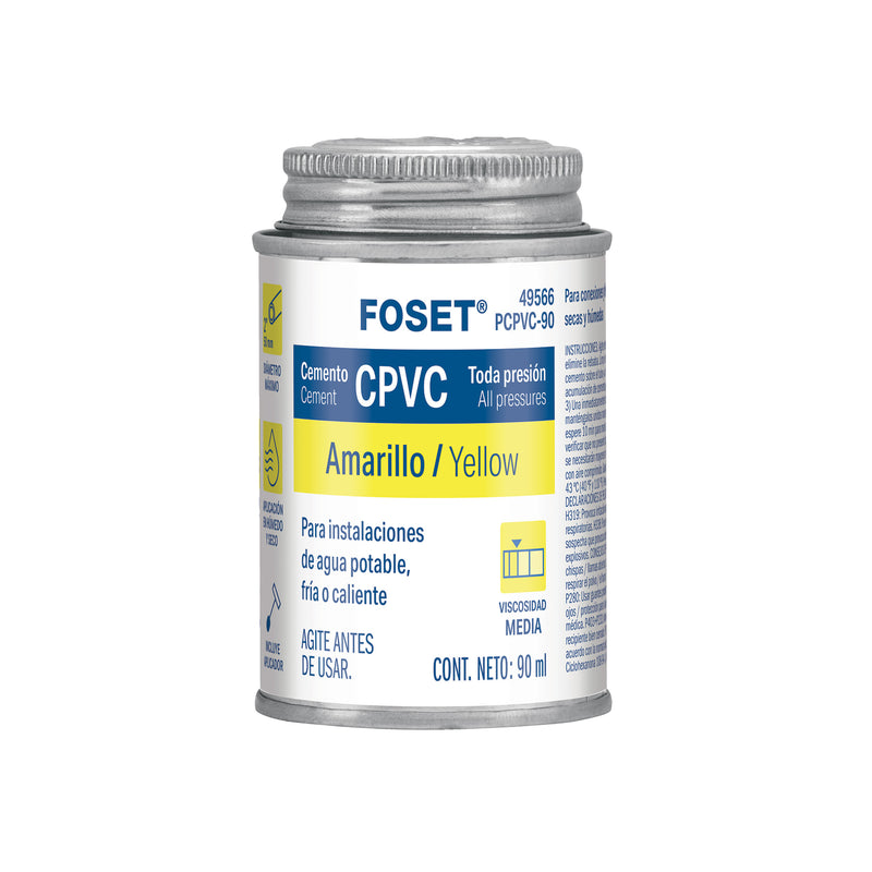 Cemento para CPVC, bote 90 ml