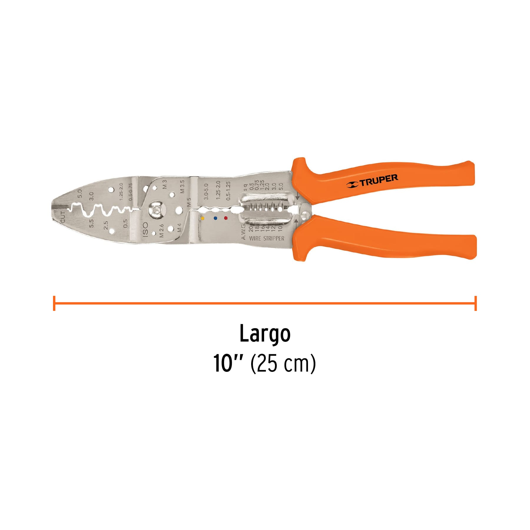 Pinza pelacables 10"