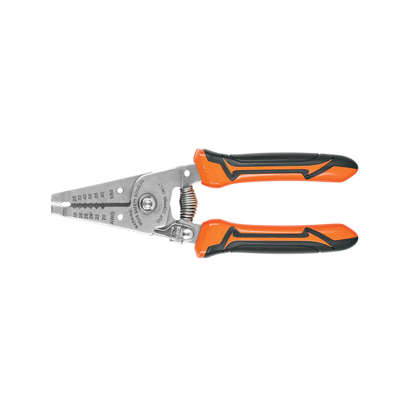 Pinza 6' pela cables, 30 a 20 AWG, TRUPER