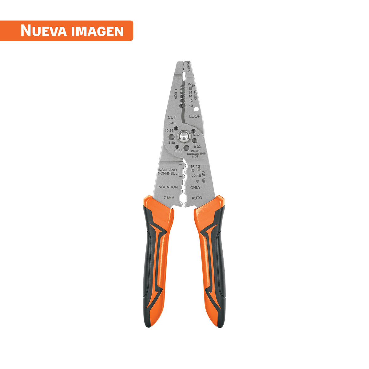 Pinza pelacables 8"