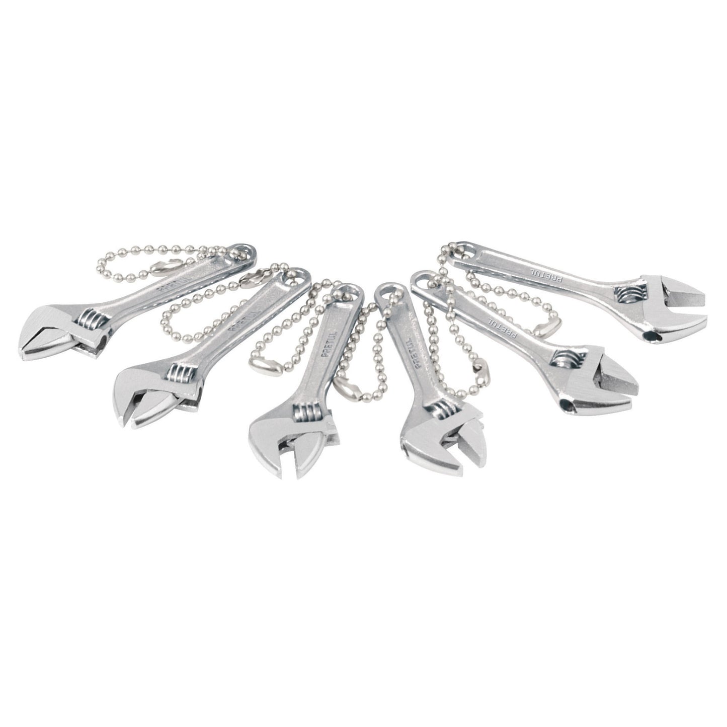 Pecera con llaveros tipo perico, 50 piezas