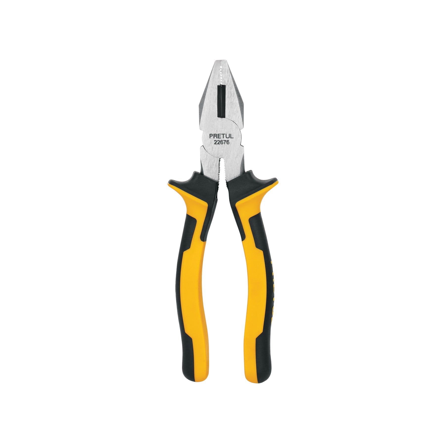 Pinza para electricista 7", mango comfort grip, Pretul