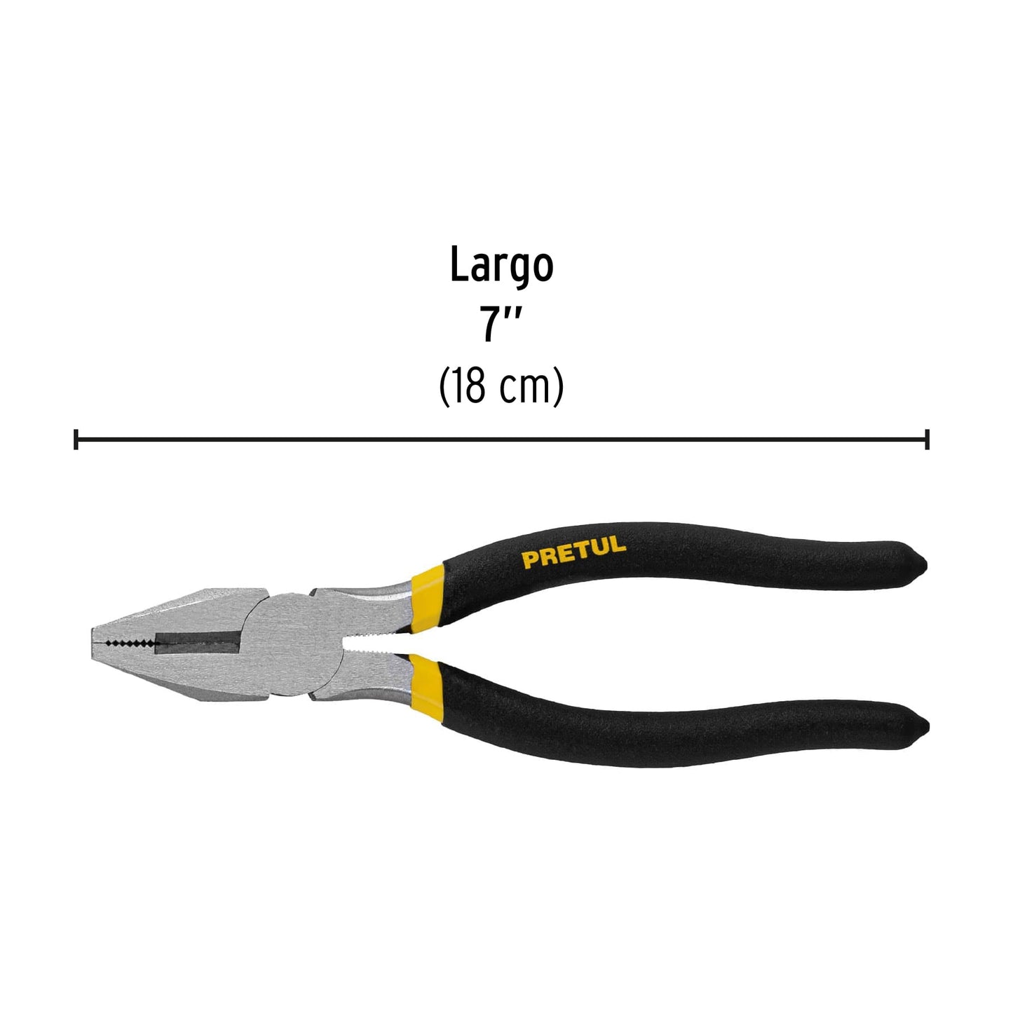 Pinza ligera de electricista 7", pretul