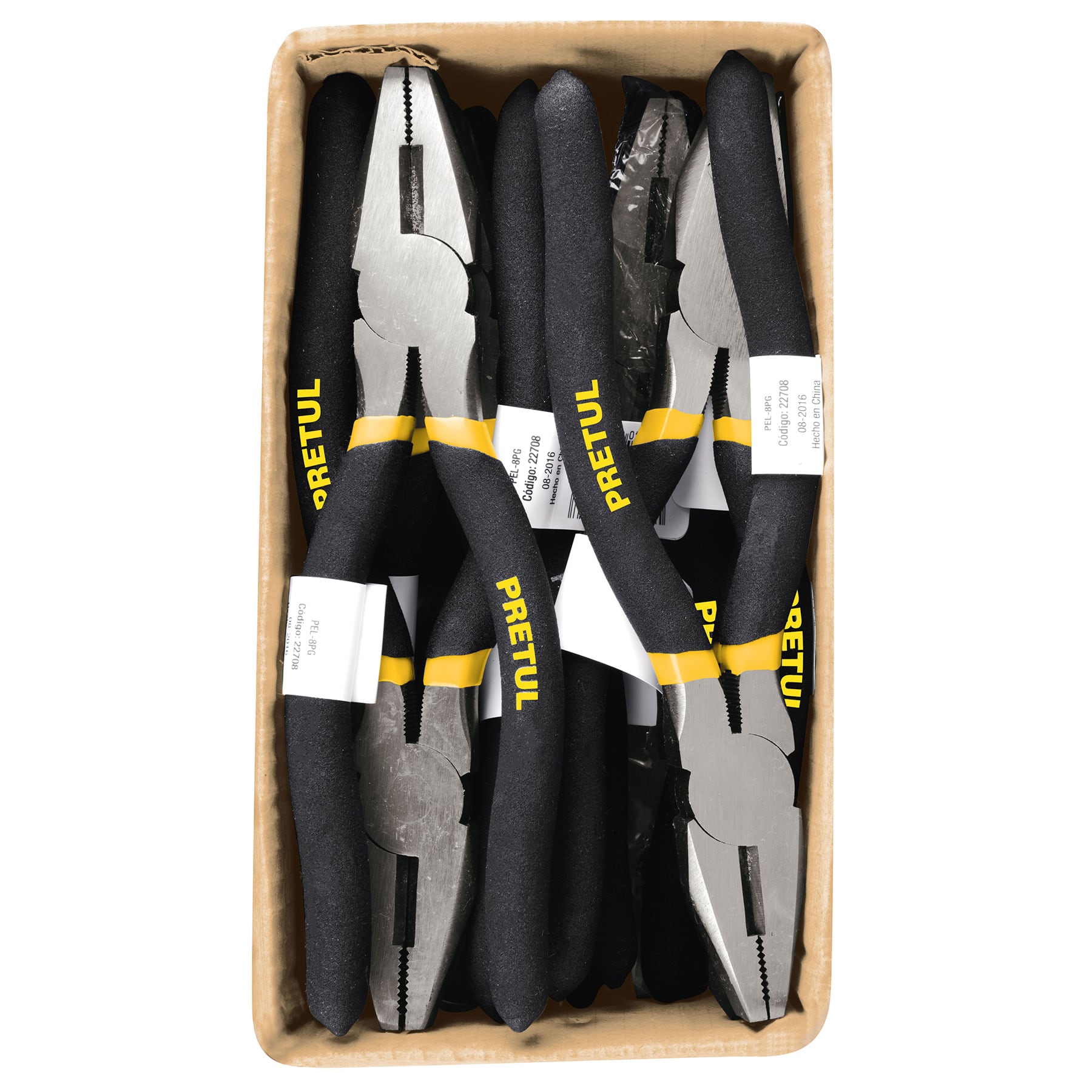 Pinza ligera de electricista 8", Pretul a granel