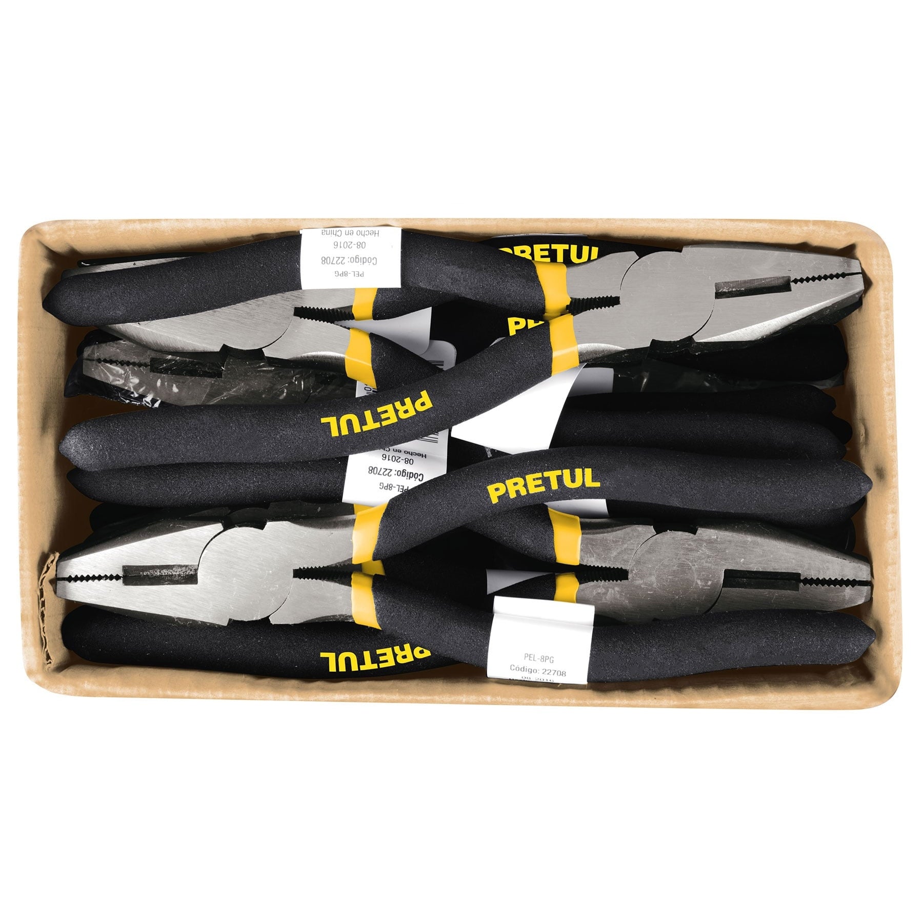 Pinza ligera de electricista 8", Pretul a granel