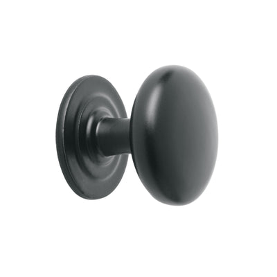 Perilla estilo 'Arco' acabado negro, Hermex