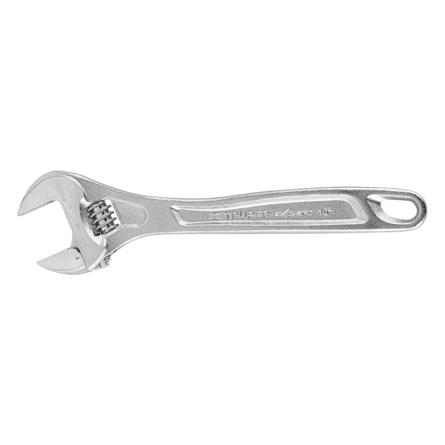 Perico profesional, cromado 10", Truper Expert en tarjeta