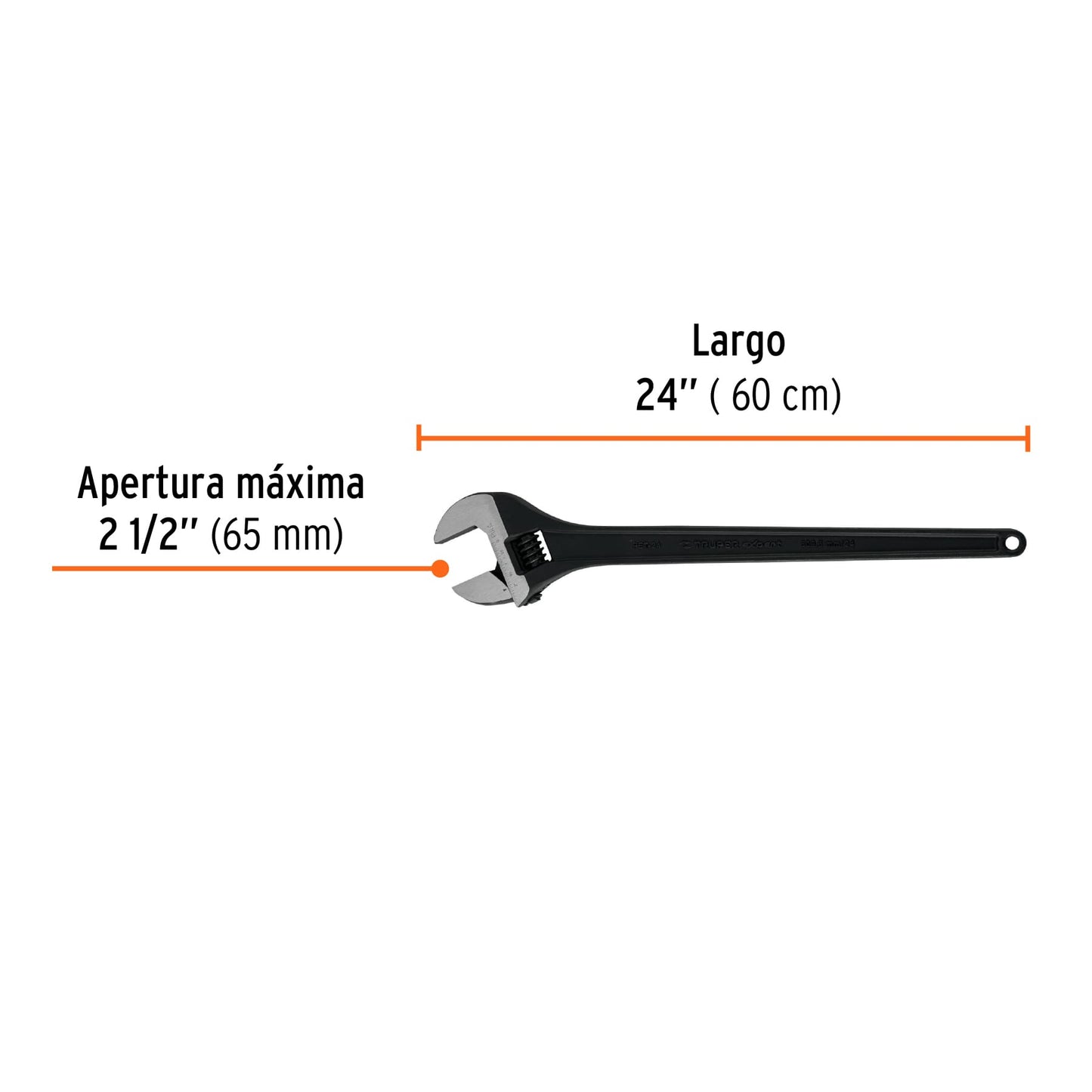 Perico profesional, pavonado 24", Truper Expert en tarjeta