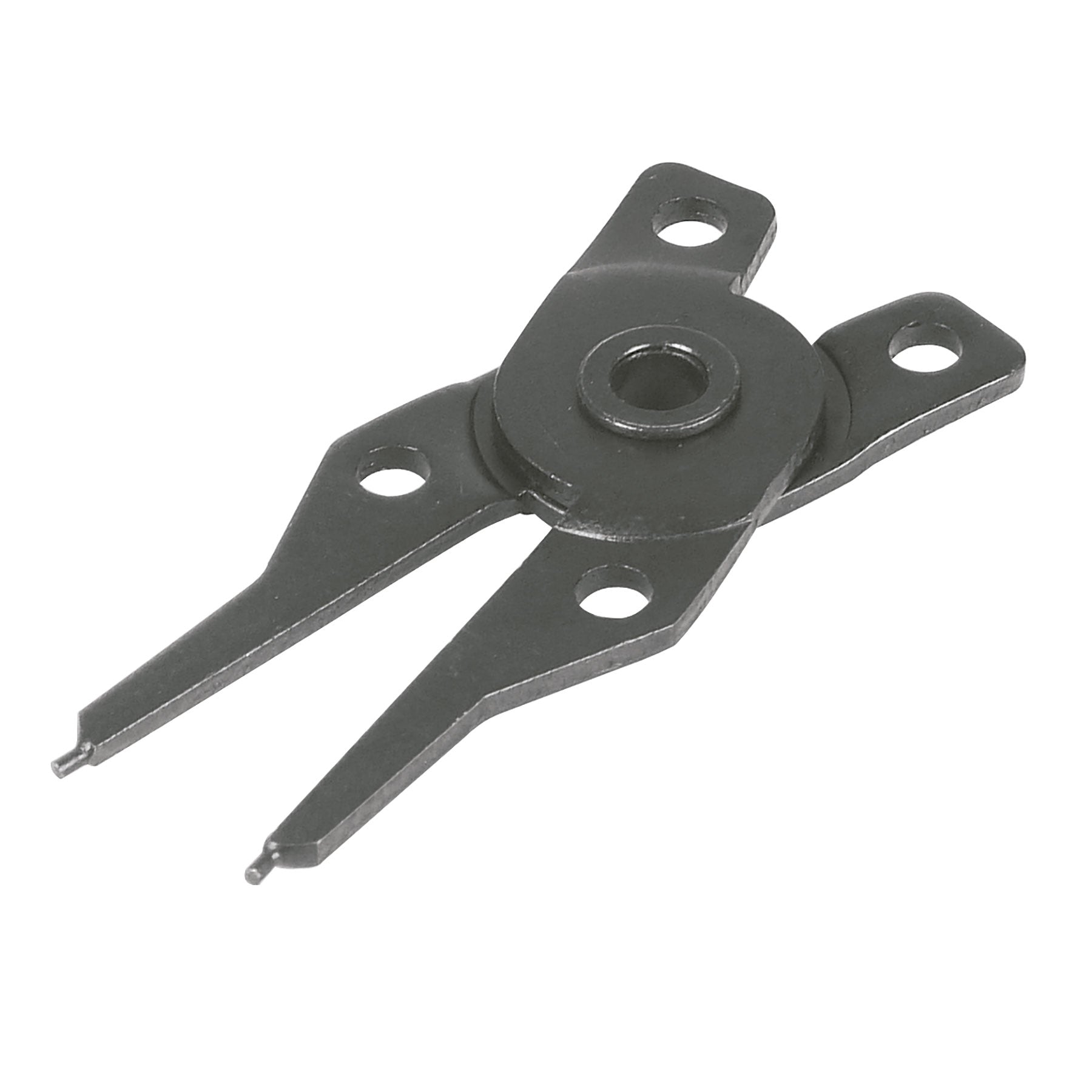 Pinza para anillos de retención, 4 cabezas intercambiables